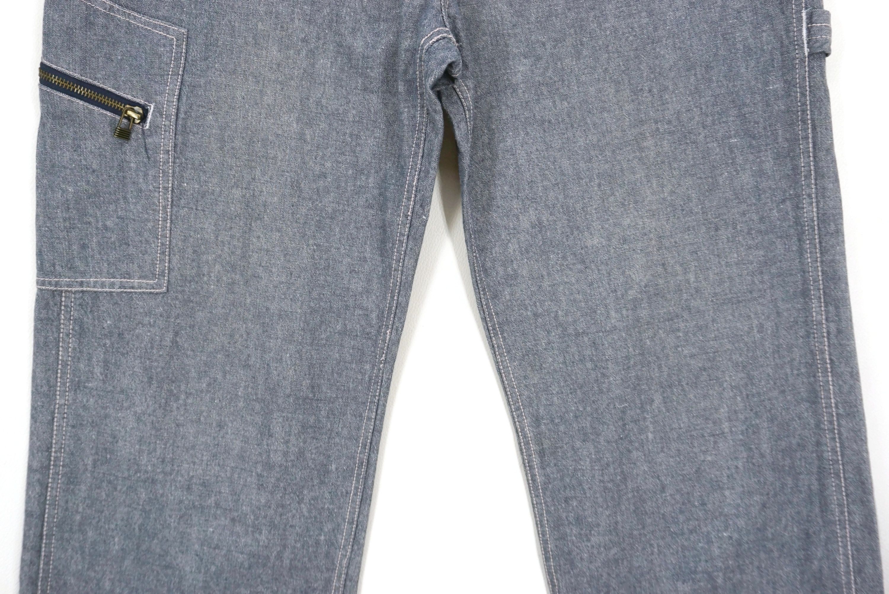 Japanese Brand UJ Contempo Carpenter Jeans Hickory Skateboard Jeans Size US 34 / EU 50 - 4 Thumbnail