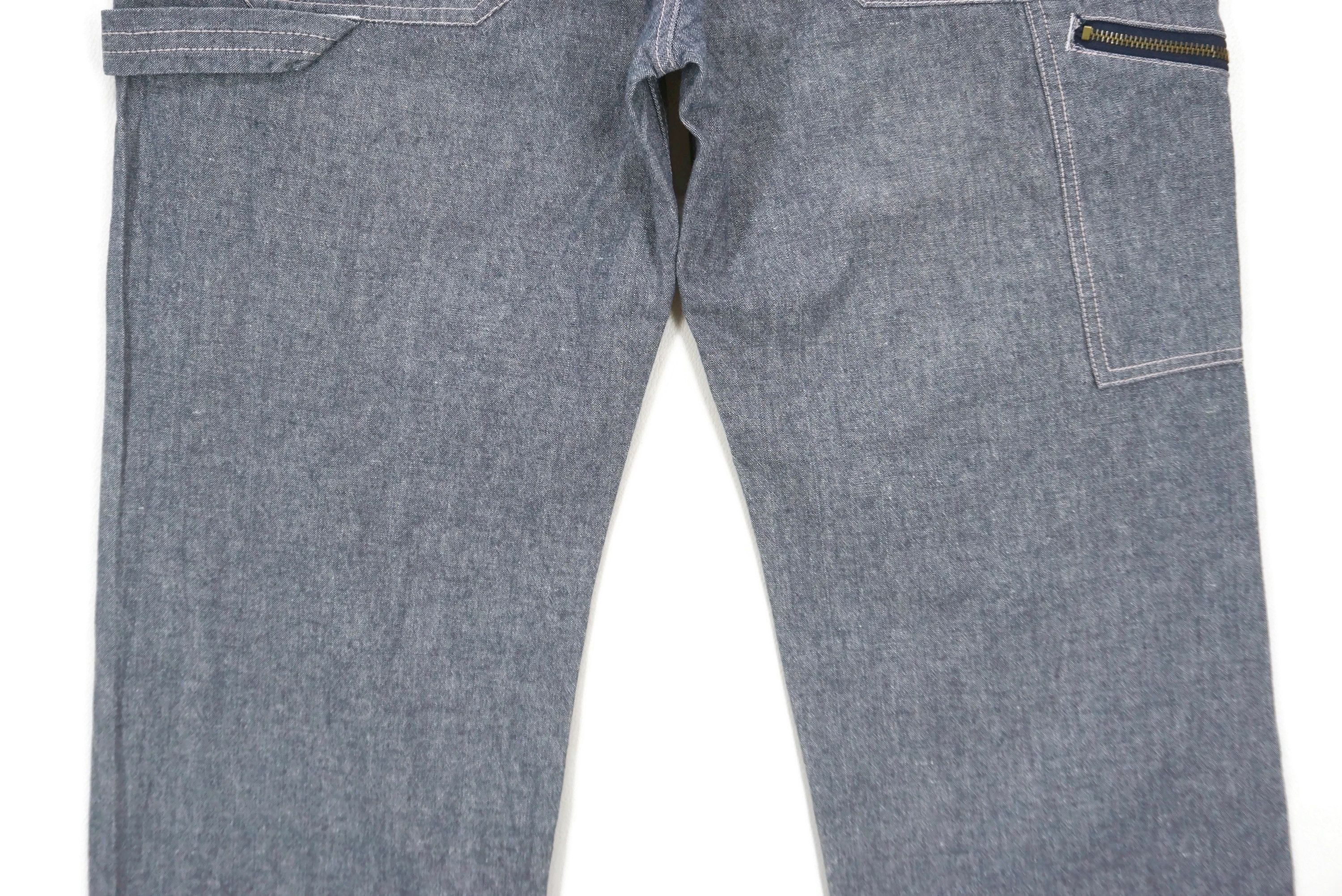 Japanese Brand UJ Contempo Carpenter Jeans Hickory Skateboard Jeans Size US 34 / EU 50 - 7 Thumbnail