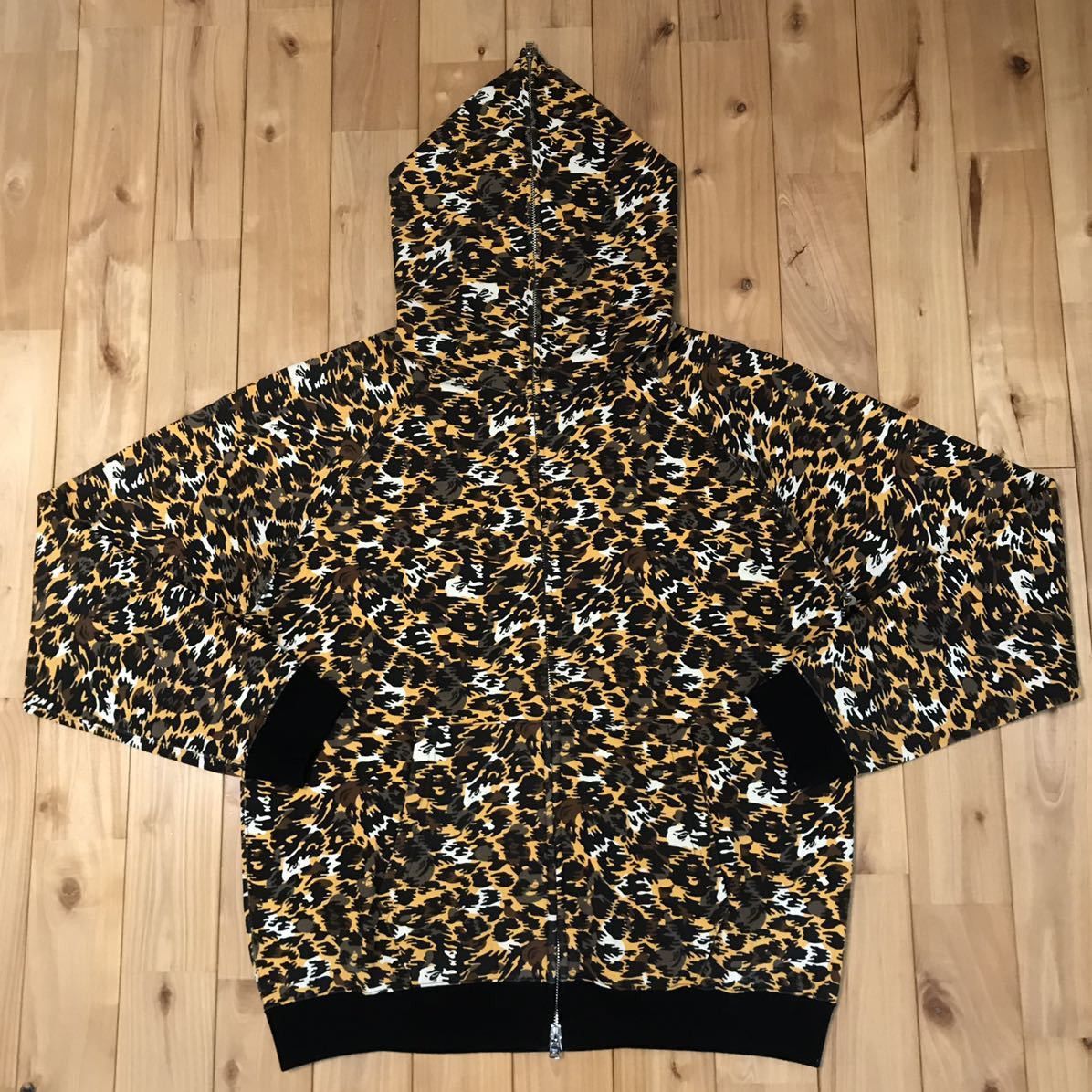 Bape BAPE Leopard camo full zip hoodie Size US L / EU 52-54 / 3 - 1 Thumbnail