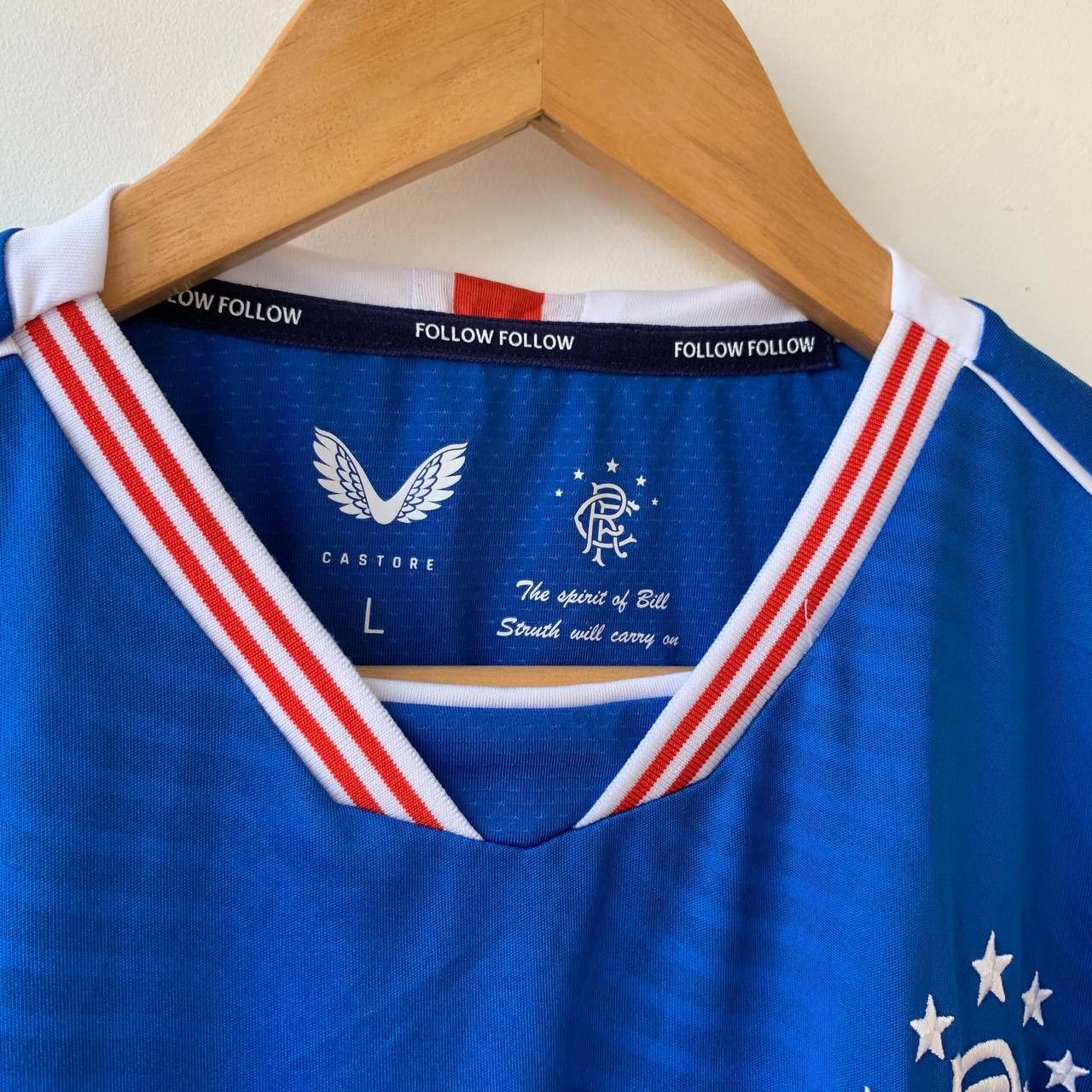 Castore Rangers NIKOLE Glasgow CASTORE Soccer Jersey Size US L / EU 52-54 / 3 - 3 Thumbnail