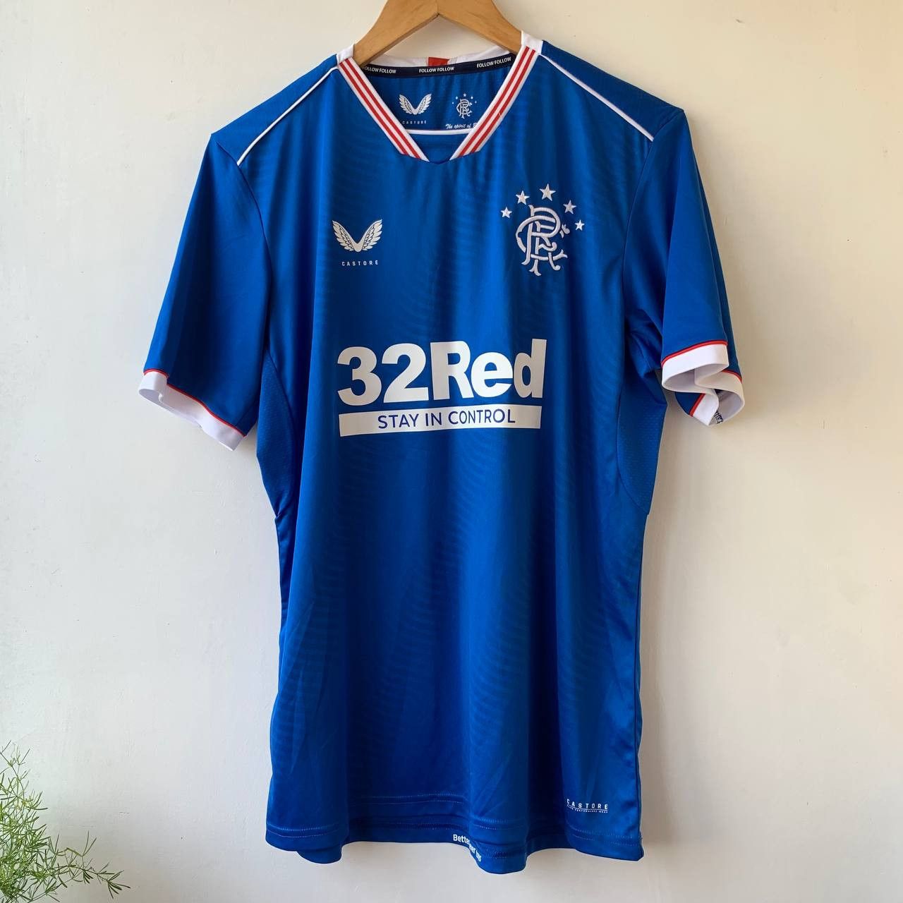 Castore Rangers NIKOLE Glasgow CASTORE Soccer Jersey Size US L / EU 52-54 / 3 - 1 Thumbnail