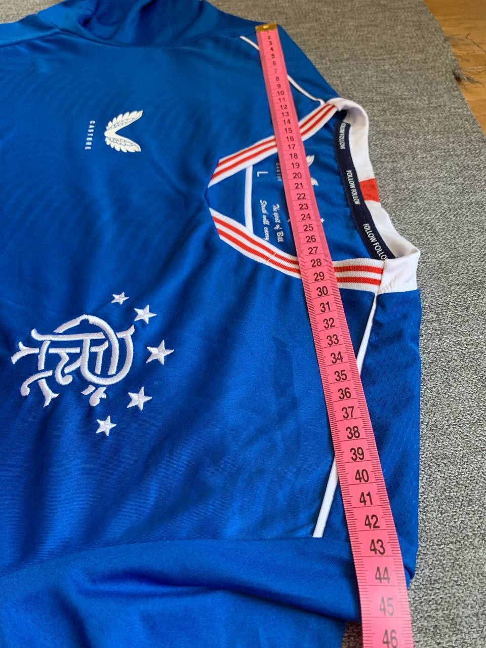 Castore Rangers NIKOLE Glasgow CASTORE Soccer Jersey Size US L / EU 52-54 / 3 - 14 Thumbnail