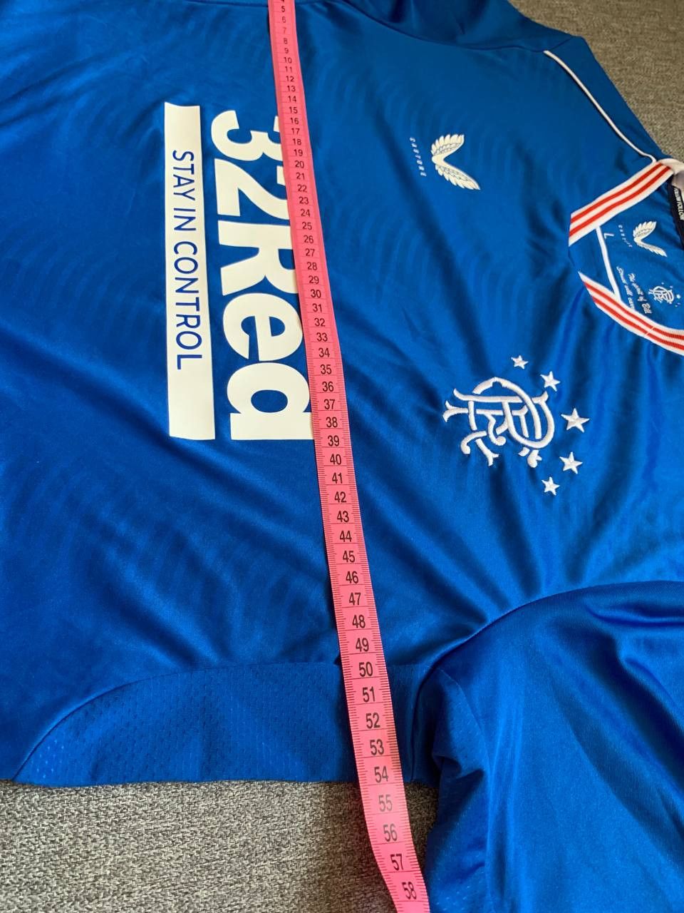 Castore Rangers NIKOLE Glasgow CASTORE Soccer Jersey Size US L / EU 52-54 / 3 - 13 Thumbnail
