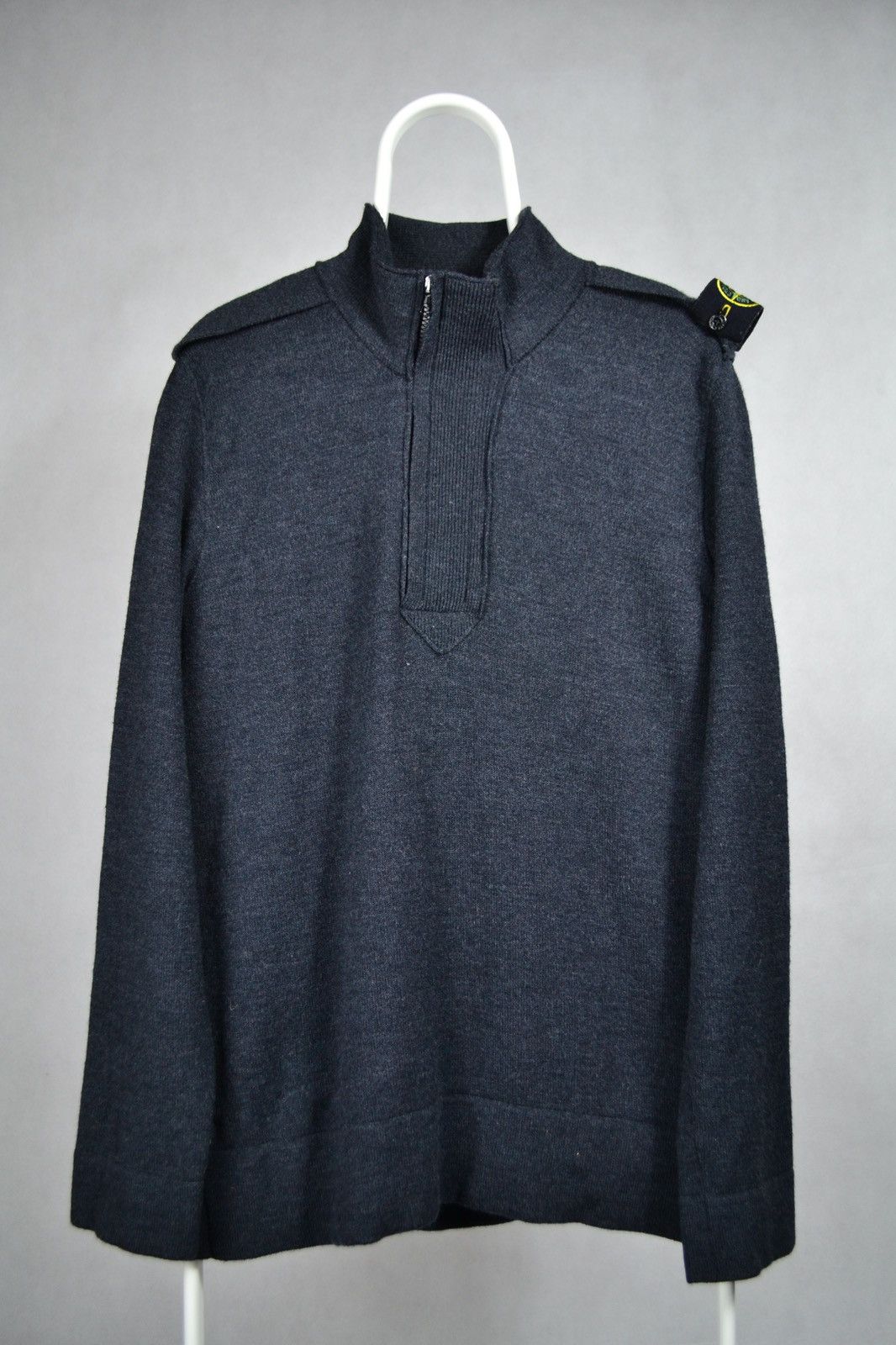 Stone Island Stone island 1.4 zip wool sweater Size US XXL / EU 58 / 5 - 1 Thumbnail