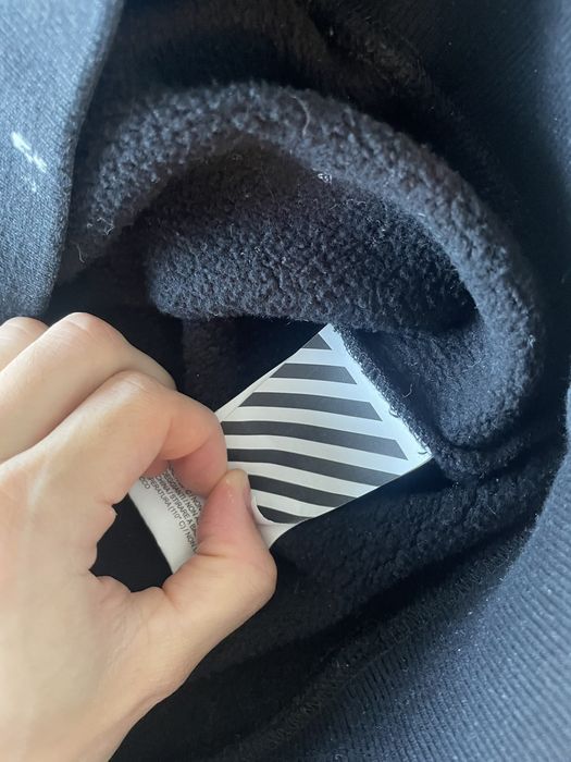 Off white best sale diagonal gradient sweatshirt