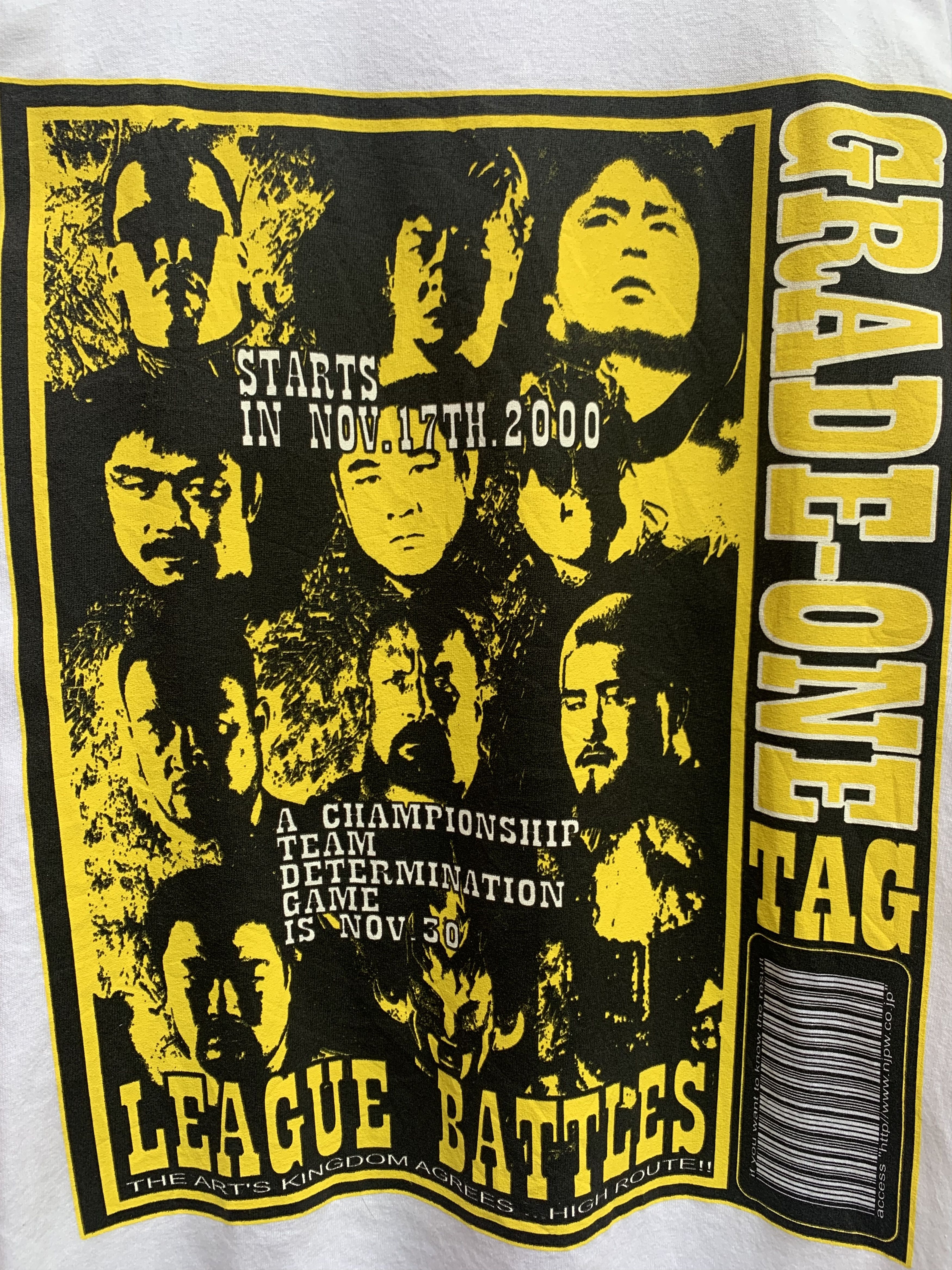 Anvil Vintage Wrestling Japan X NJPW X League Battles Tee Size US L / EU 52-54 / 3 - 4 Thumbnail