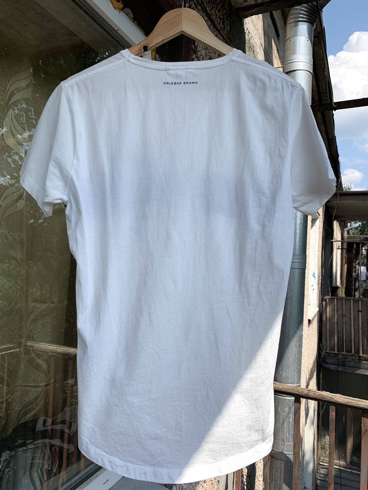 Orlebar Brown Orlebar Brown White Surfing T-Shirt Size US M / EU 48-50 / 2 - 2 Thumbnail