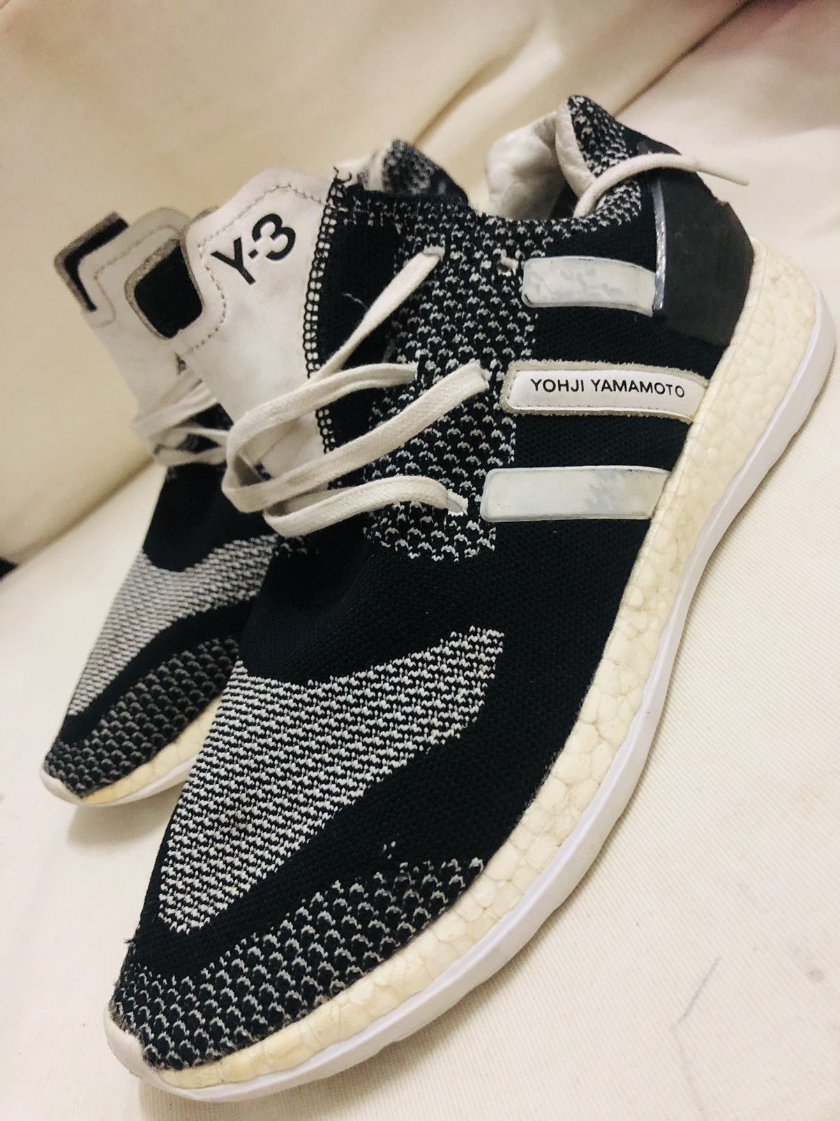 Adidas y3 2024 primeknit pure boost