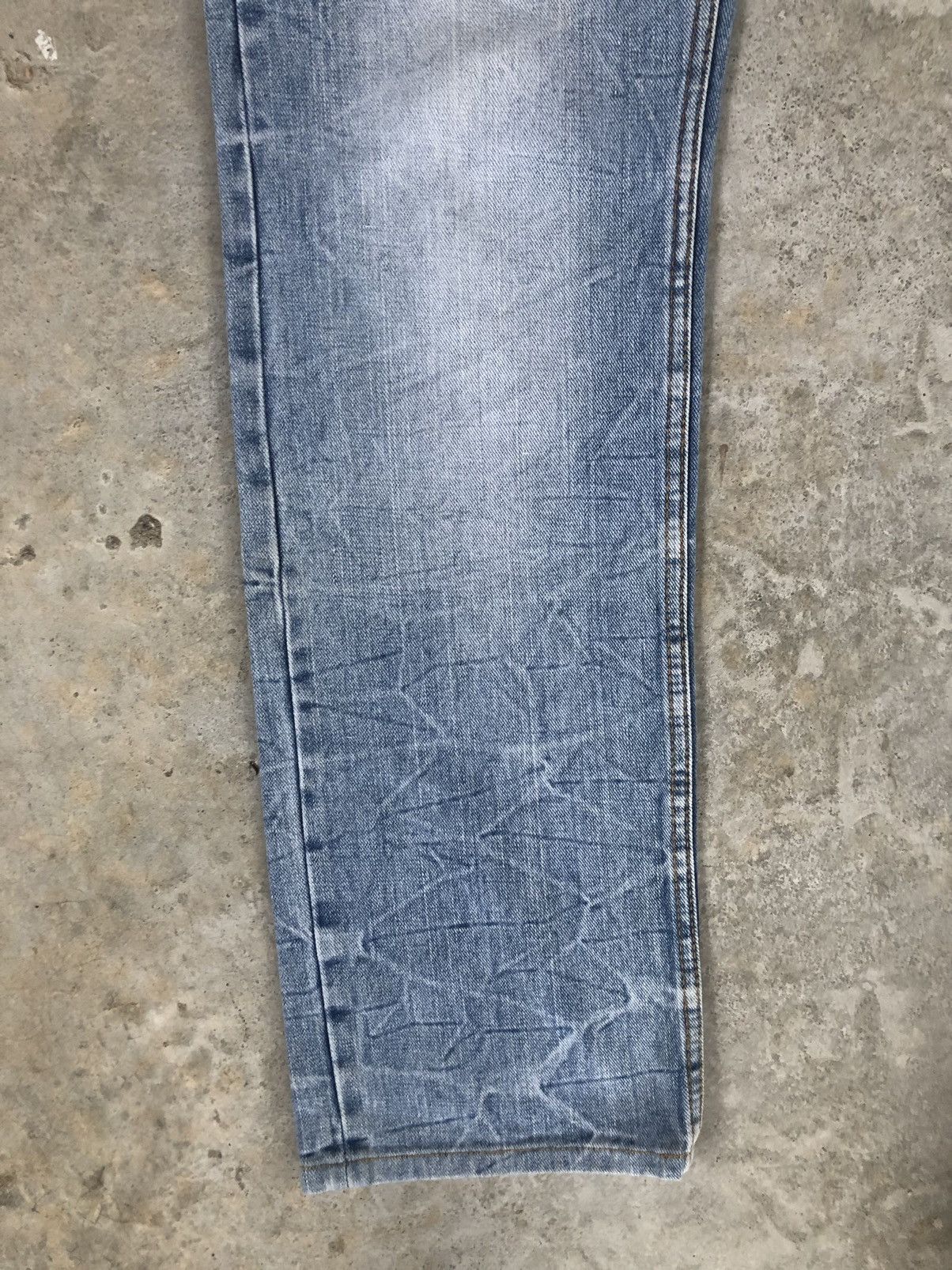 Japanese Brand Geronimo Navajo Patchwork Denim Size US 33 - 2 Thumbnail