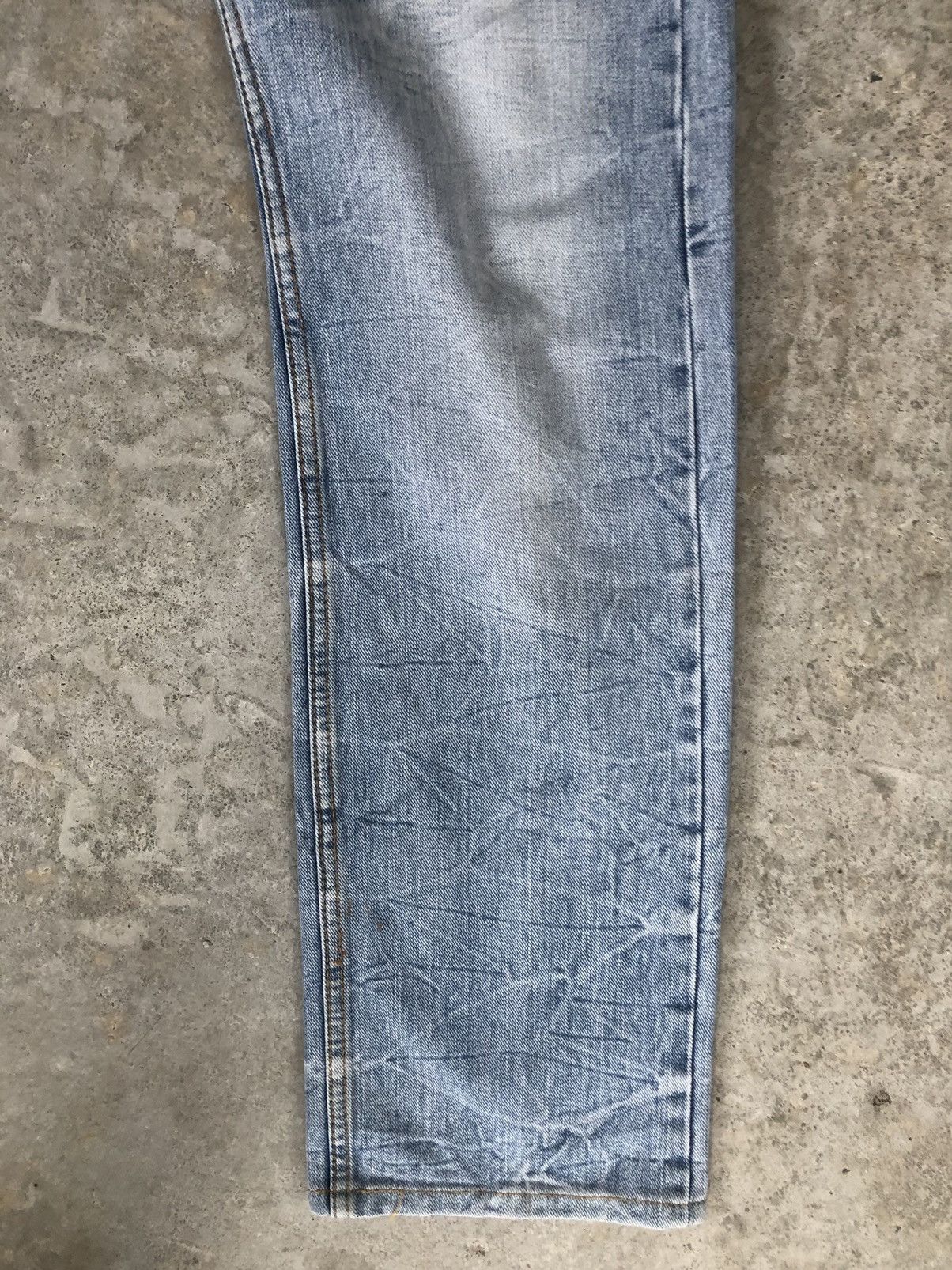 Japanese Brand Geronimo Navajo Patchwork Denim Size US 33 - 3 Thumbnail