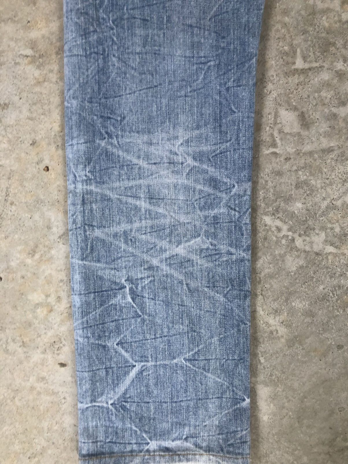 Japanese Brand Geronimo Navajo Patchwork Denim Size US 33 - 11 Thumbnail