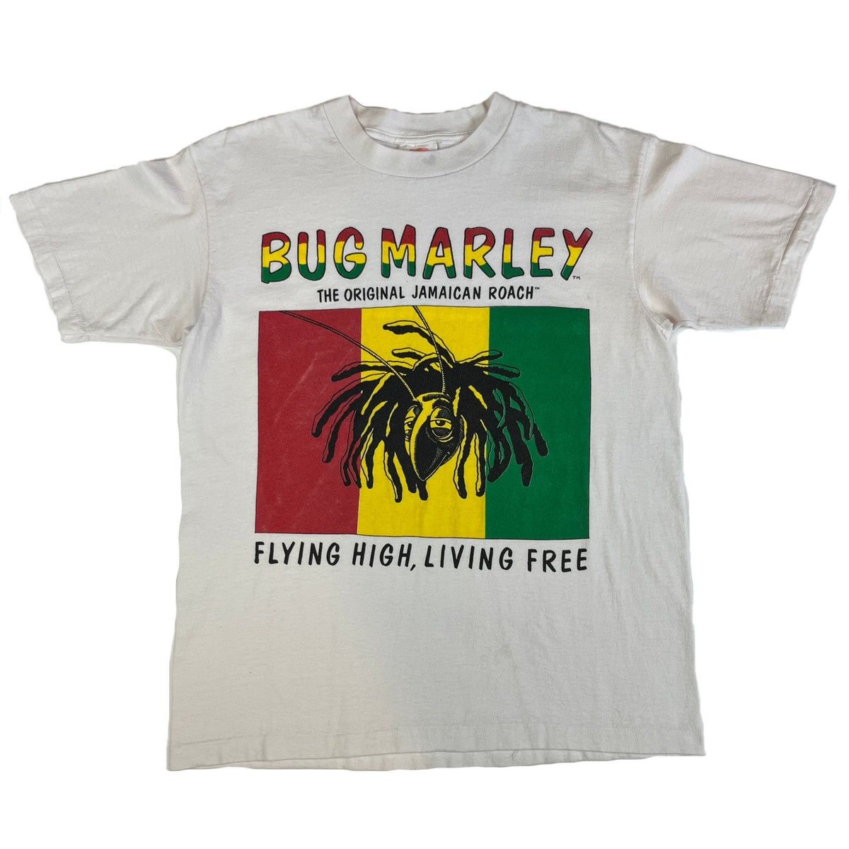Rap Tees Vintage 90s Weed Bob Marley T-Shirt Size L Size US L / EU 52-54 / 3 - 1 Thumbnail