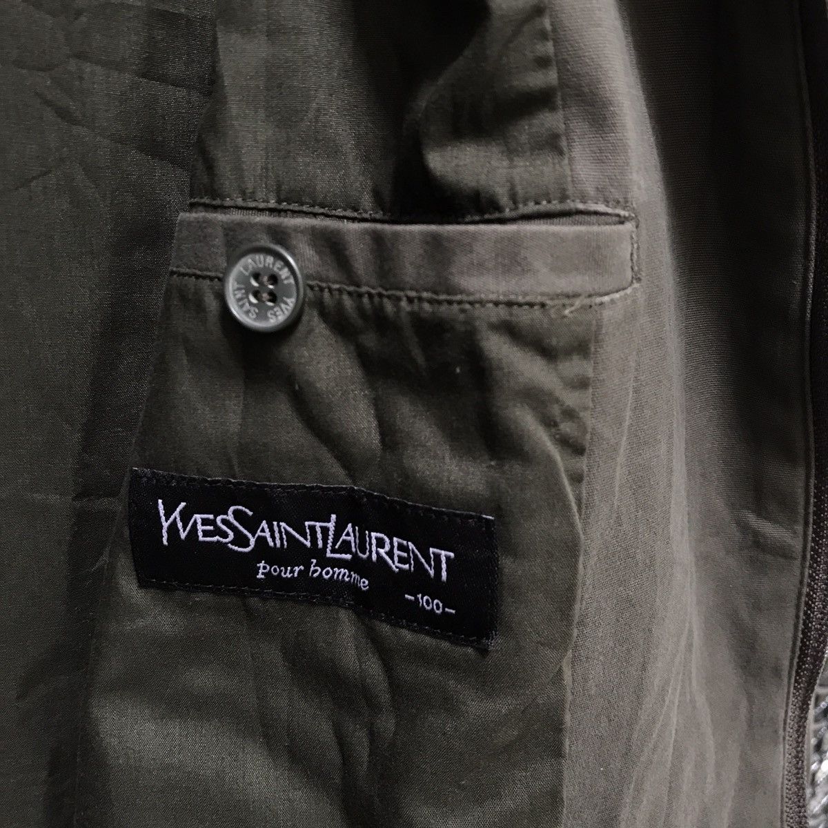 Vintage × Yves Saint Laurent YVES SAINT LAURENT JACKET Size US L / EU 52-54 / 3 - 4 Thumbnail
