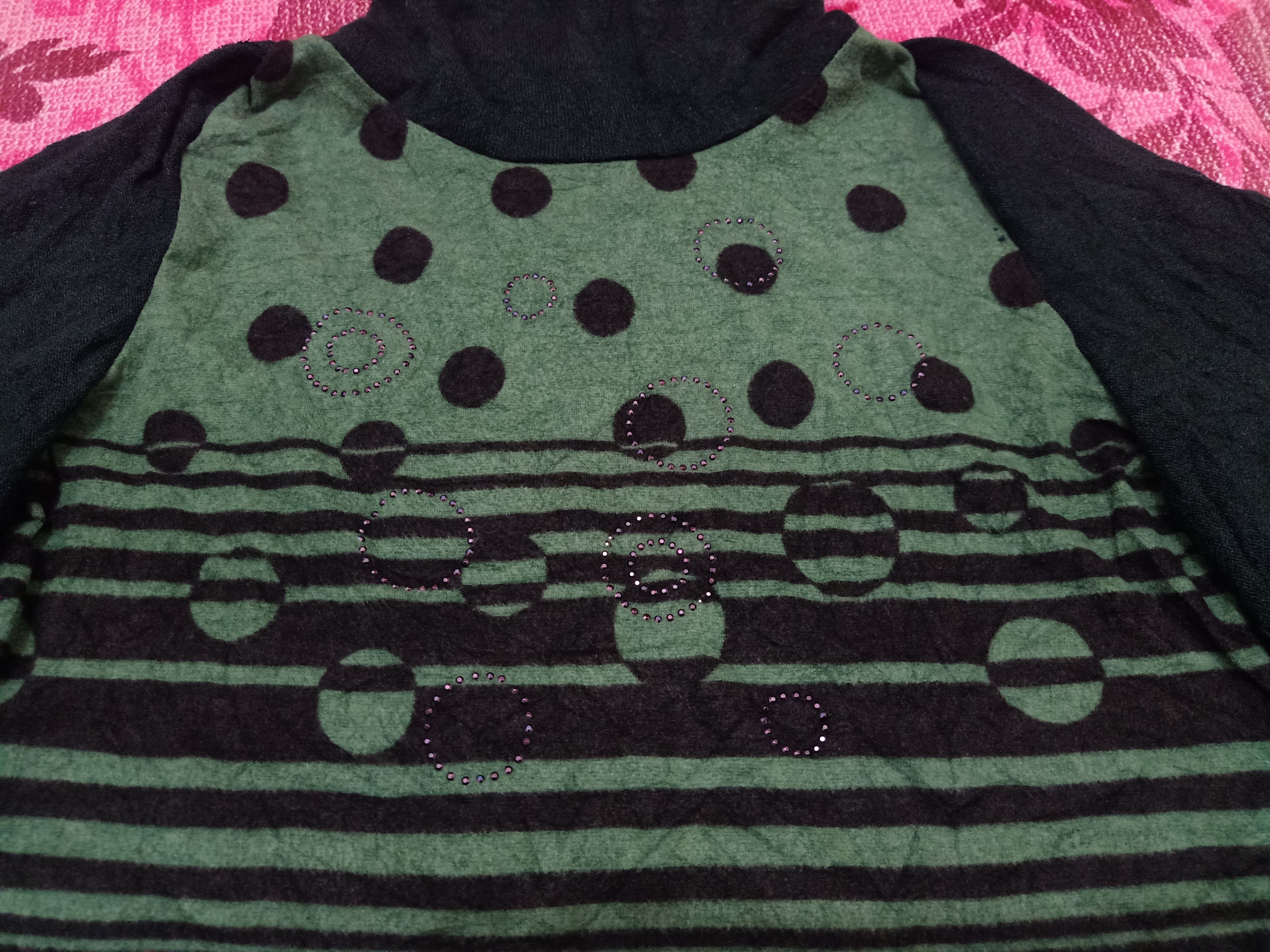 Japanese Brand Vtg mimoSalip Knitwear Turtle Neck Size US M / EU 48-50 / 2 - 3 Thumbnail