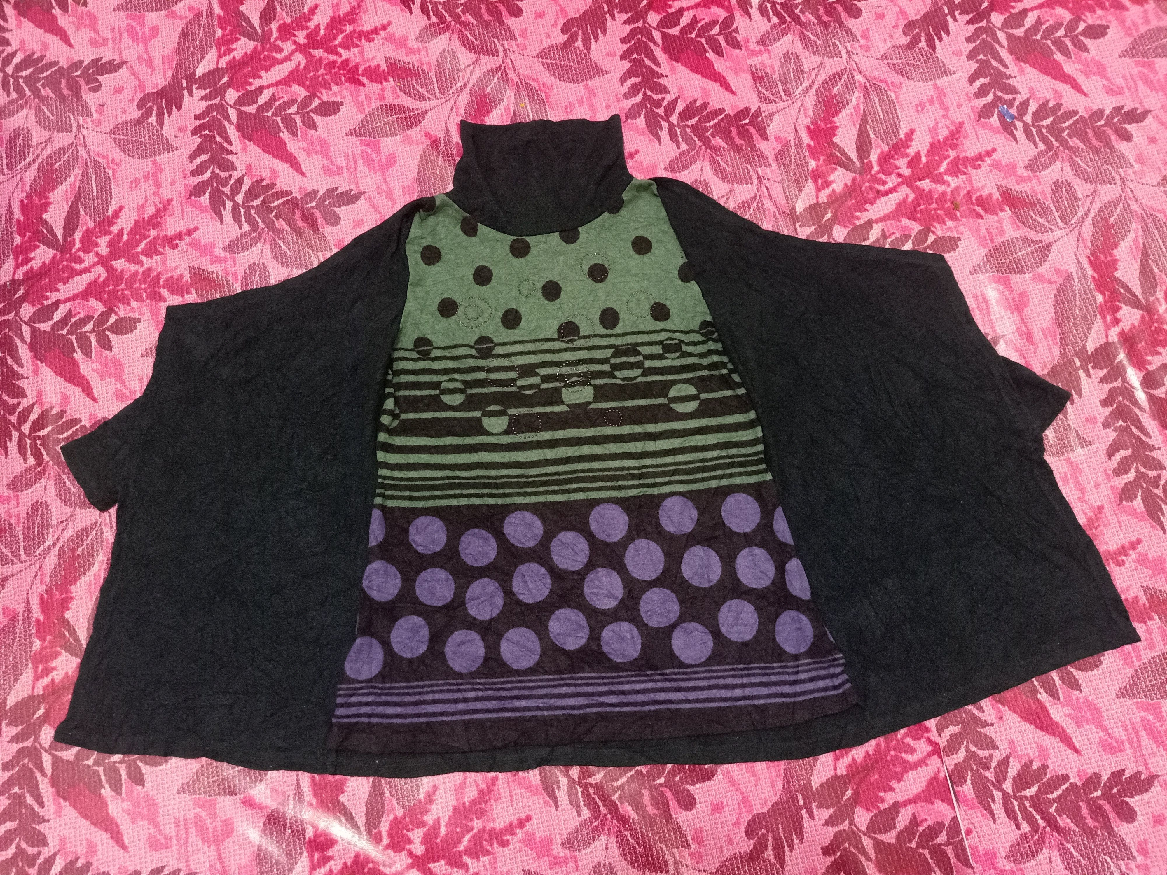 Japanese Brand Vtg mimoSalip Knitwear Turtle Neck Size US M / EU 48-50 / 2 - 2 Thumbnail