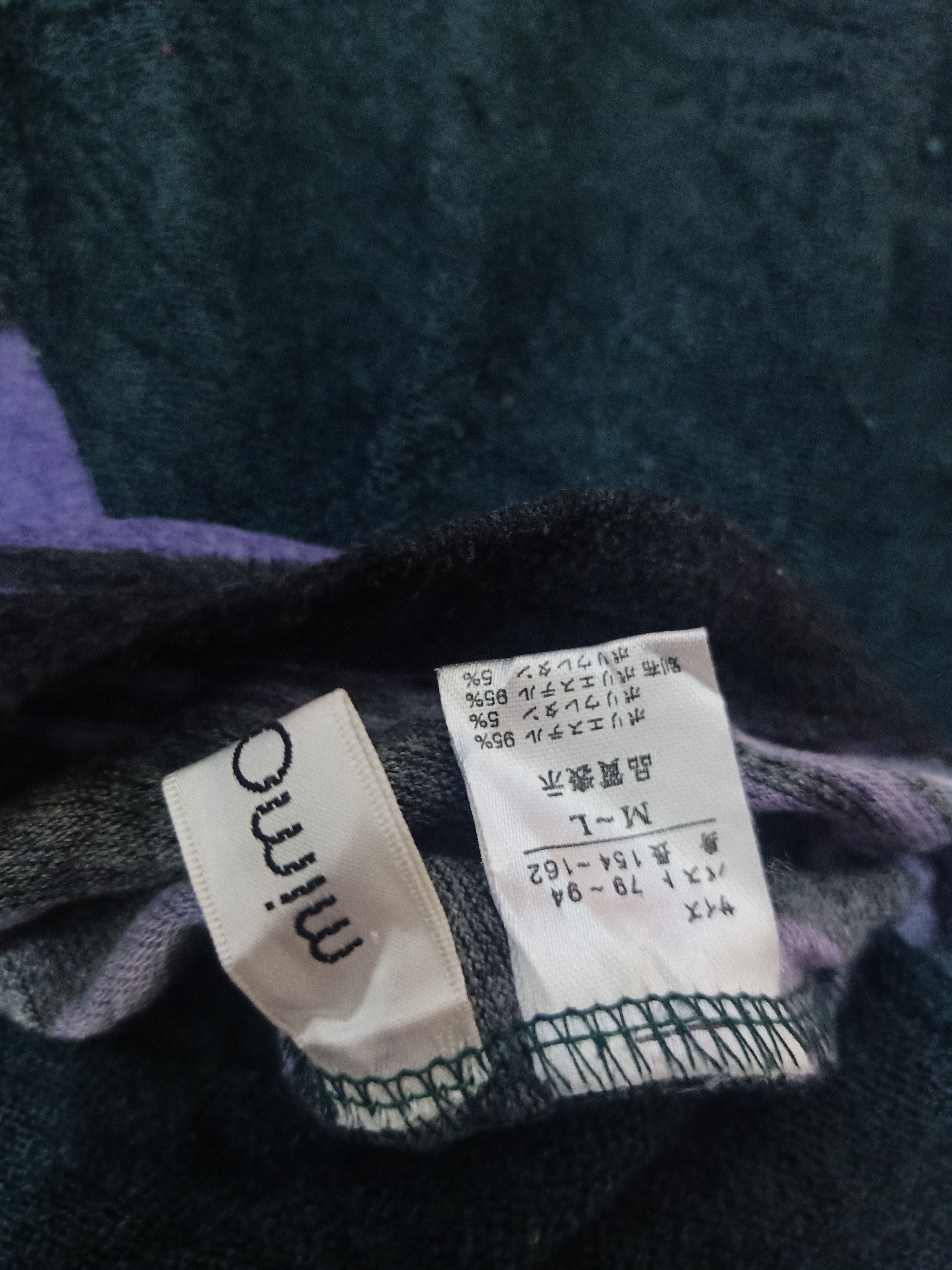 Japanese Brand Vtg mimoSalip Knitwear Turtle Neck Size US M / EU 48-50 / 2 - 5 Thumbnail