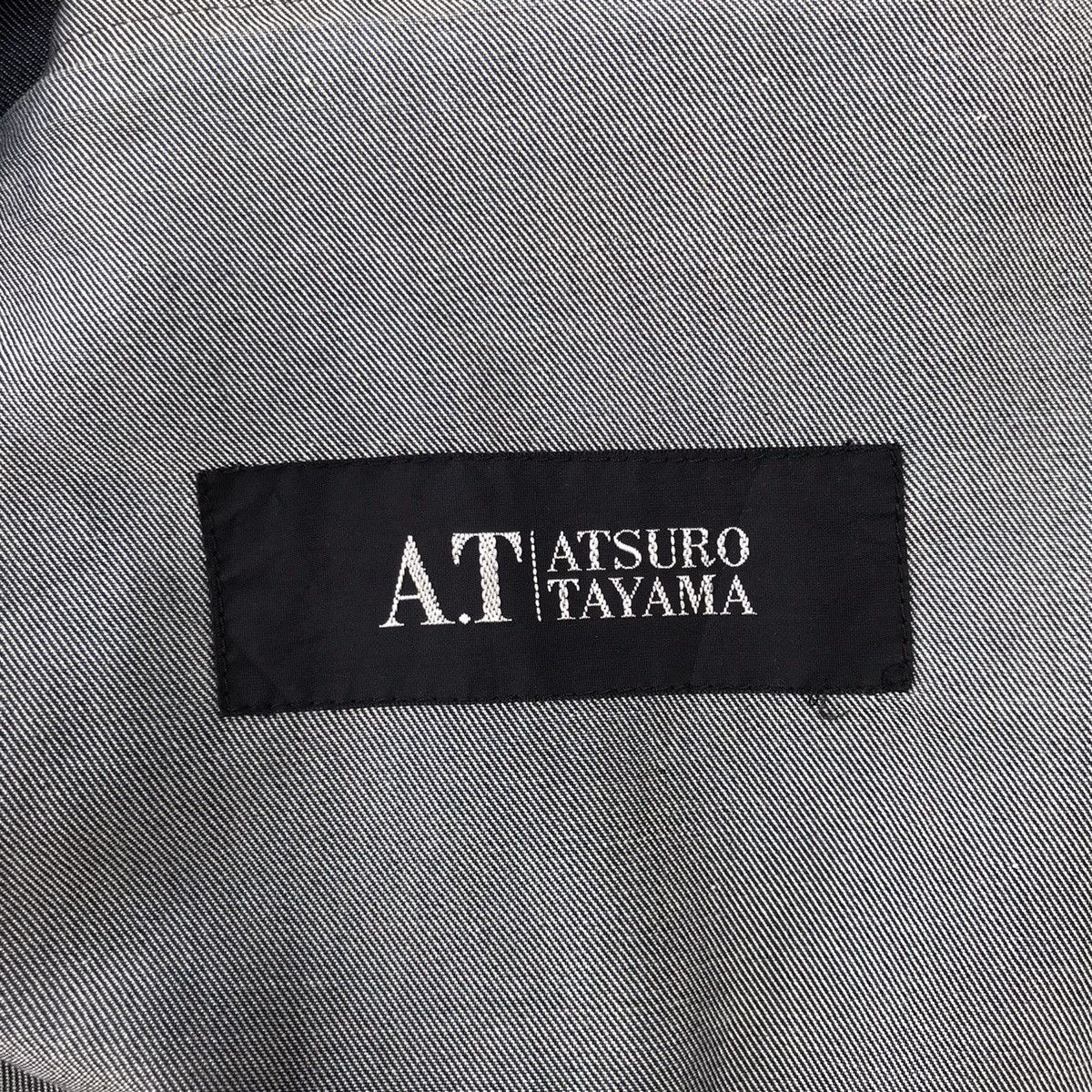ATSURO TAYAMA Archival A.T Atsuro Tayama 100% Rayon Multi-Zipper Jacket Size L / US 10 / IT 46 - 4 Thumbnail