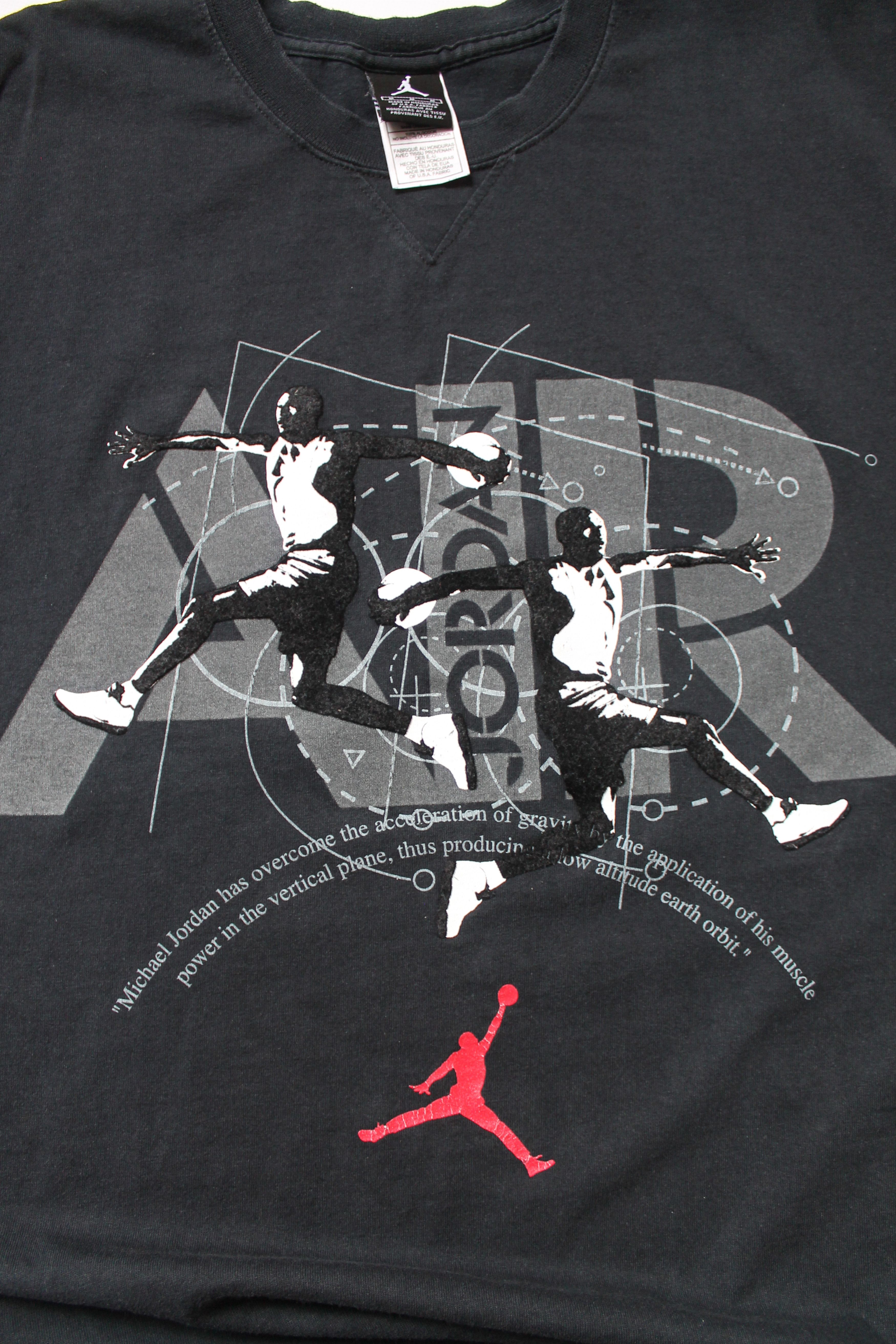 Jordan Brand Air Jordan T shirt Heavy Cotton Reflective Velvet Print Size US M / EU 48-50 / 2 - 8 Thumbnail