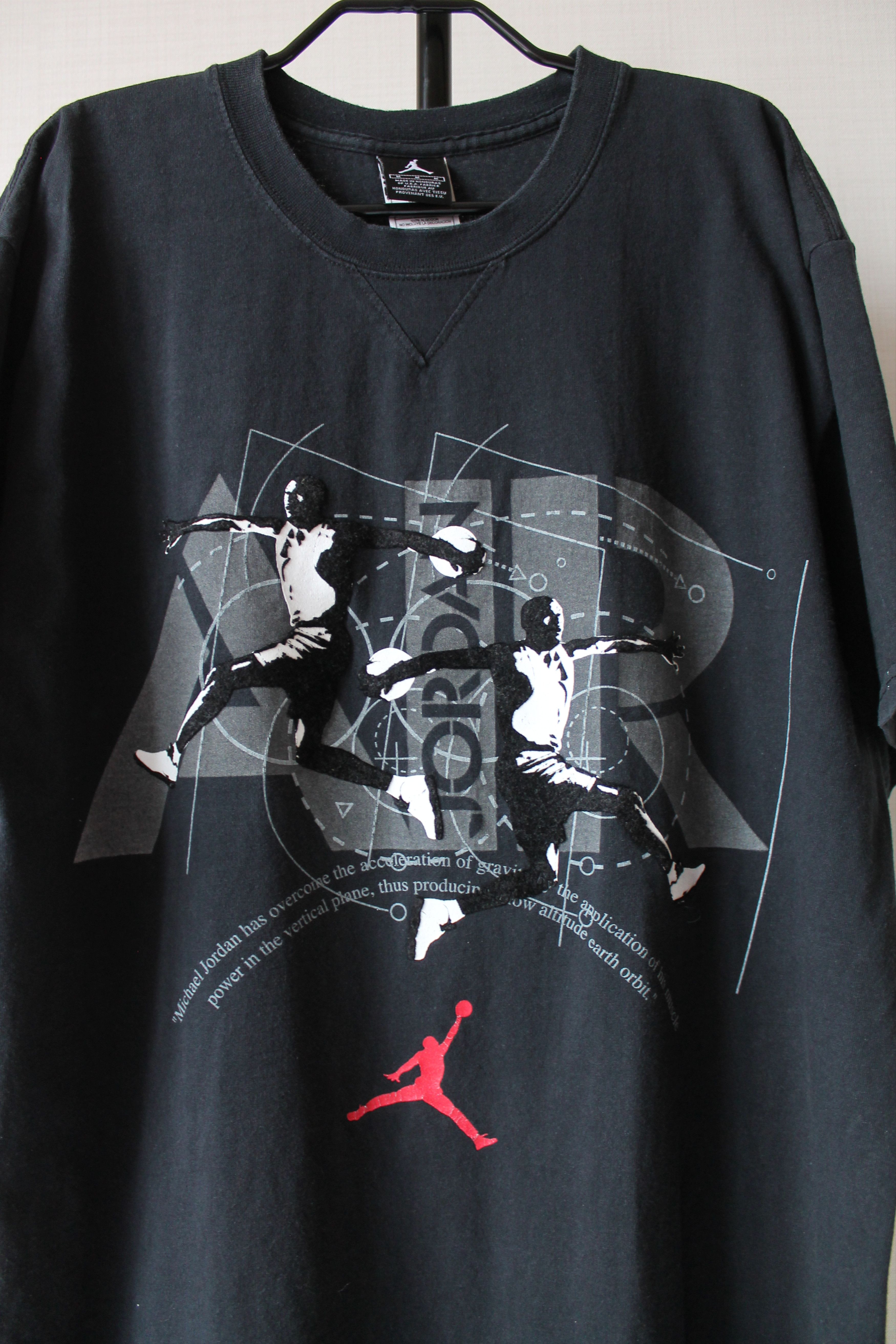 Jordan Brand Air Jordan T shirt Heavy Cotton Reflective Velvet Print Size US M / EU 48-50 / 2 - 11 Thumbnail