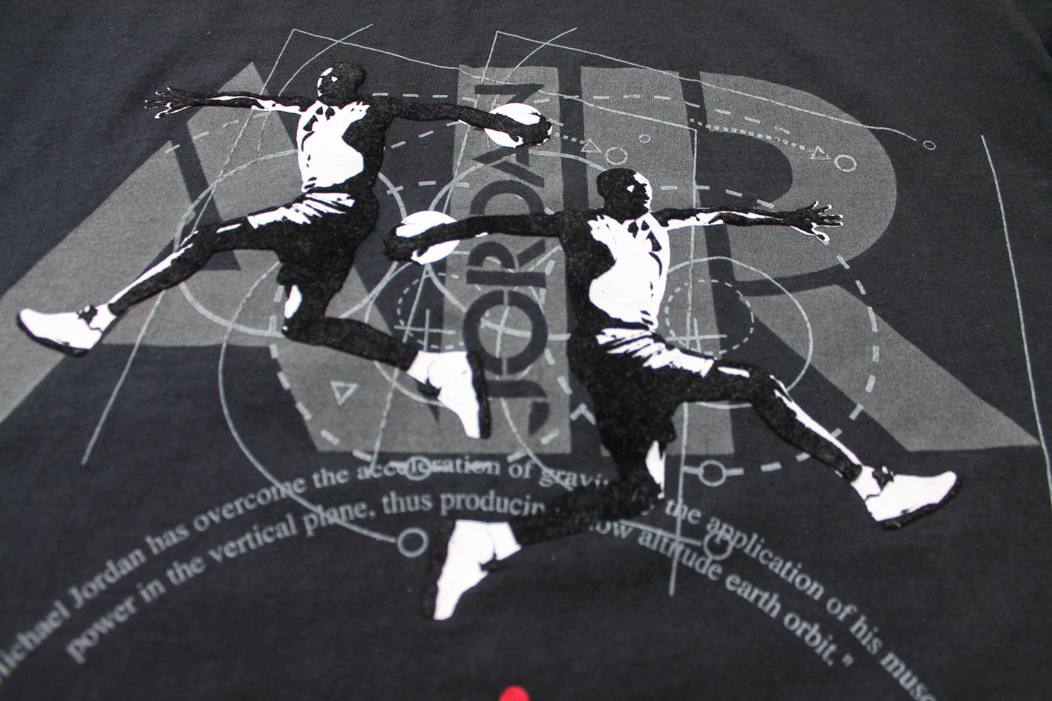 Jordan Brand Air Jordan T shirt Heavy Cotton Reflective Velvet Print Size US M / EU 48-50 / 2 - 9 Thumbnail
