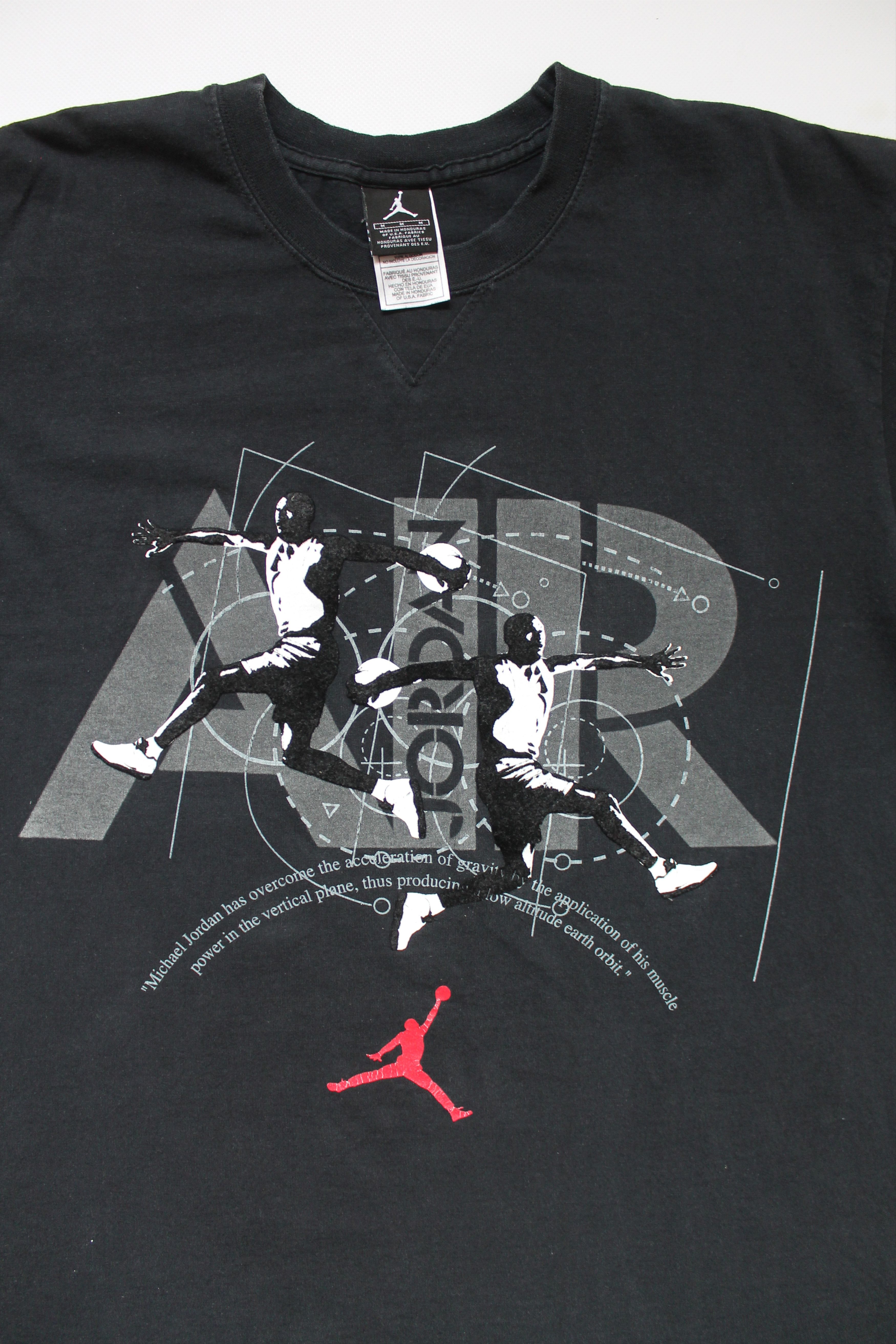 Jordan Brand Air Jordan T shirt Heavy Cotton Reflective Velvet Print Size US M / EU 48-50 / 2 - 3 Thumbnail