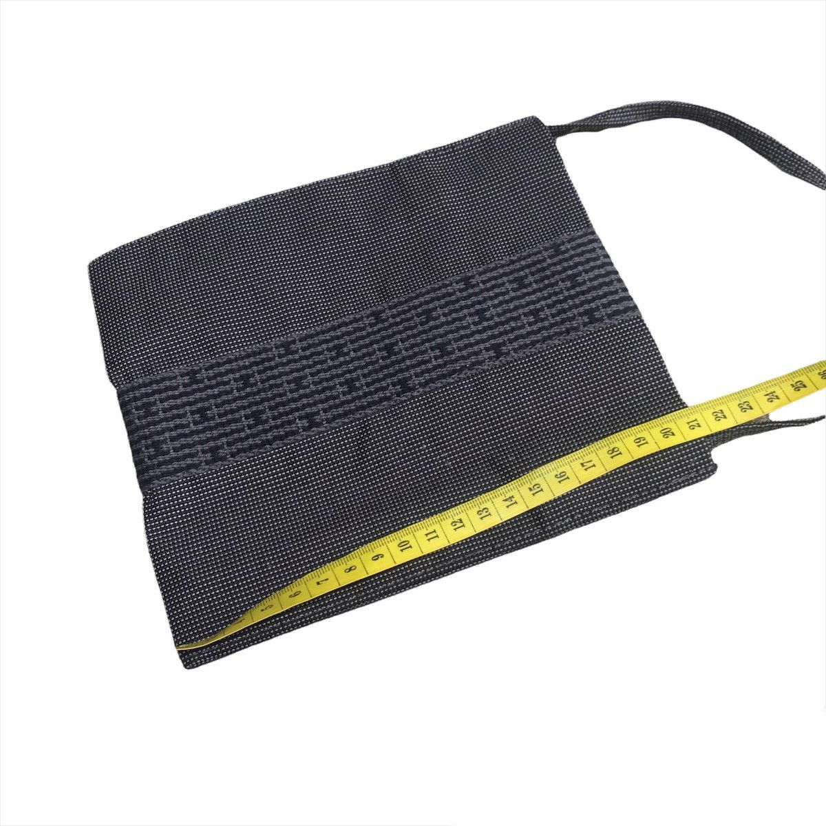 Hermes HERMES HERLINE BLACK CANVAS CROSSBODY POUCH POCHETTE Size ONE SIZE - 5 Thumbnail