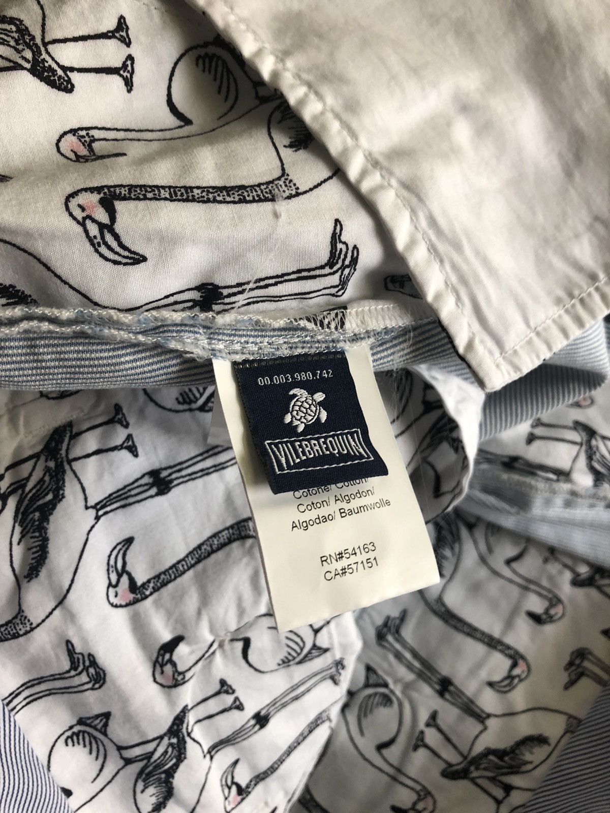 Vilebrequin Vilebrequin Cotton Seersucker Beachcomber Bermuda Shorts 36 Size US 36 / EU 52 - 6 Thumbnail