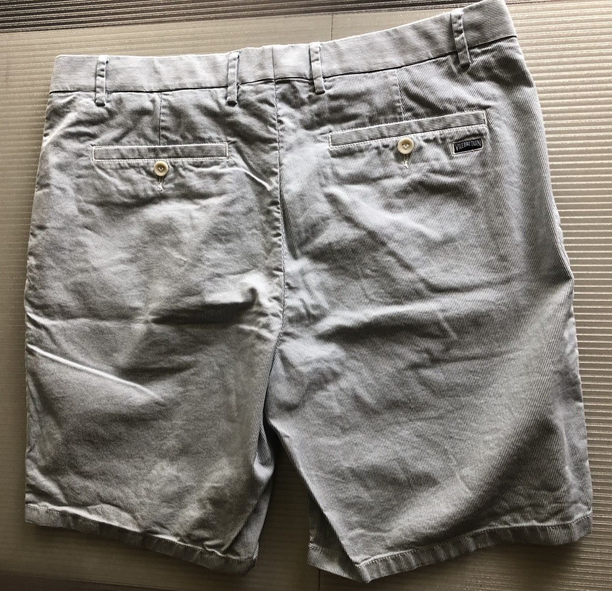 Vilebrequin Vilebrequin Cotton Seersucker Beachcomber Bermuda Shorts 36 Size US 36 / EU 52 - 2 Thumbnail