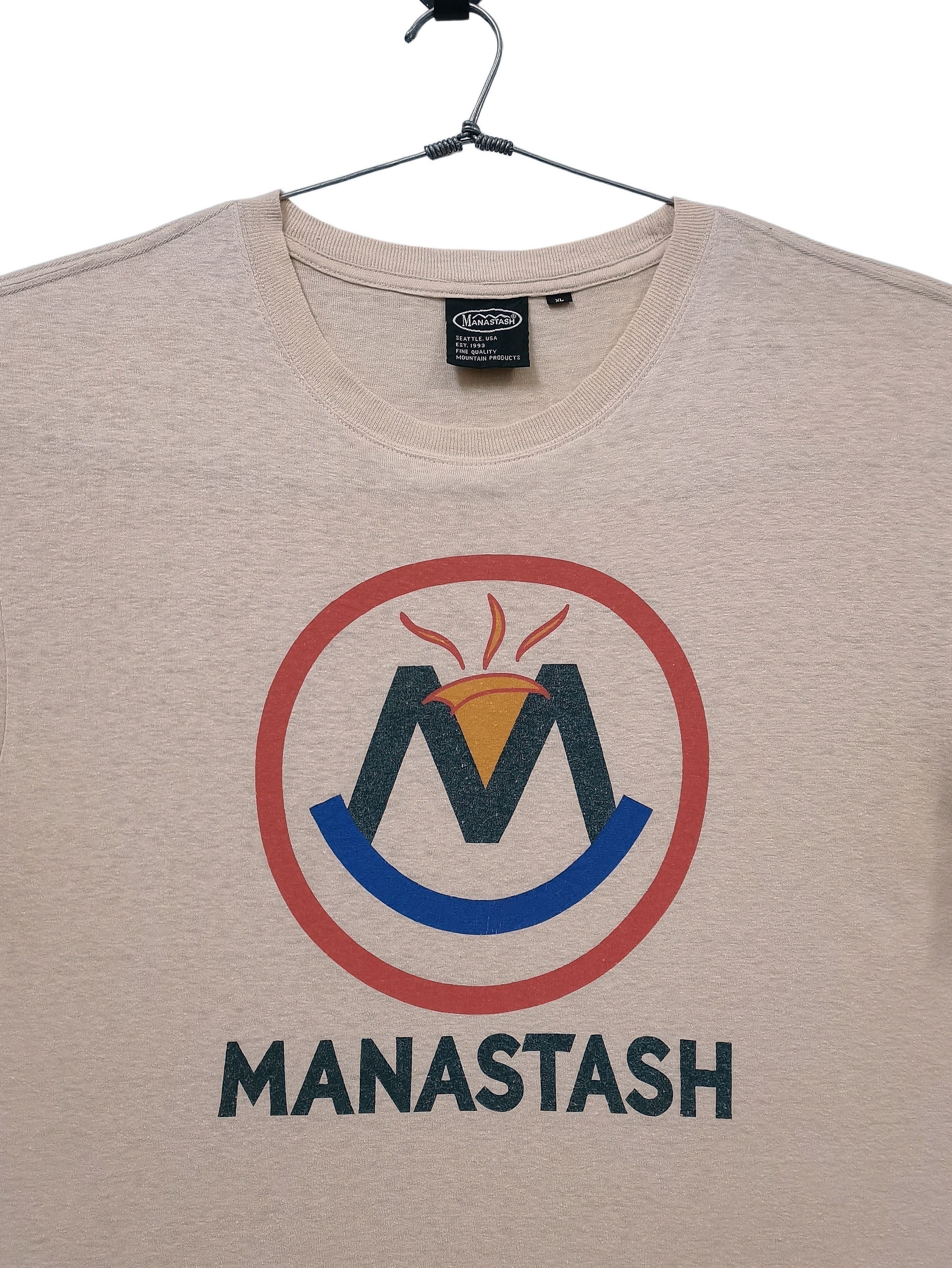 Manastash 🔥🔥🔥Manastash PolyCotton Mountarin T-shirt Rare Design Size US XL / EU 56 / 4 - 5 Thumbnail