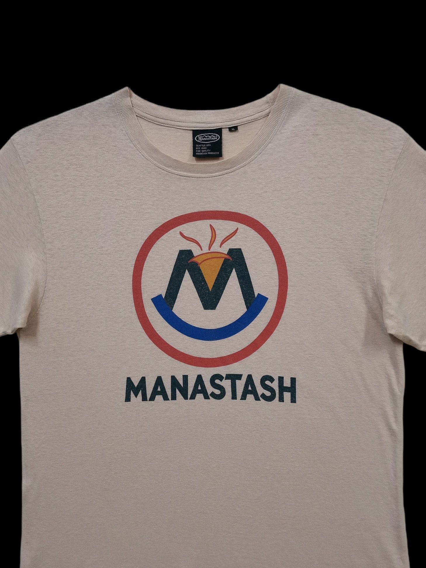 Manastash 🔥🔥🔥Manastash PolyCotton Mountarin T-shirt Rare Design Size US XL / EU 56 / 4 - 13 Thumbnail
