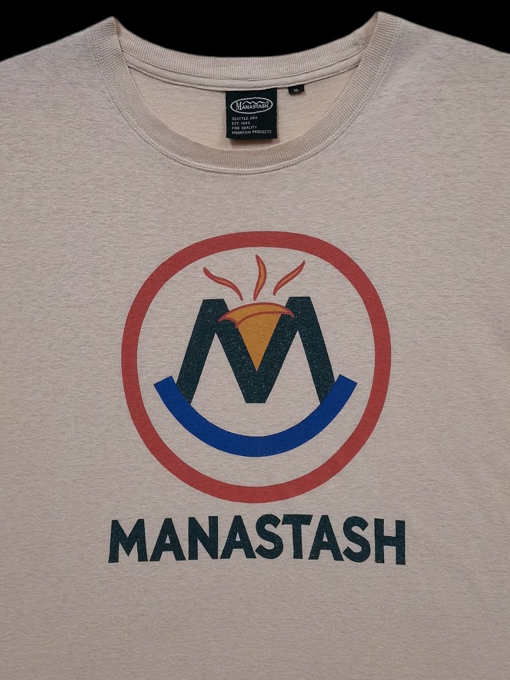 Manastash 🔥🔥🔥Manastash PolyCotton Mountarin T-shirt Rare Design Size US XL / EU 56 / 4 - 14 Thumbnail