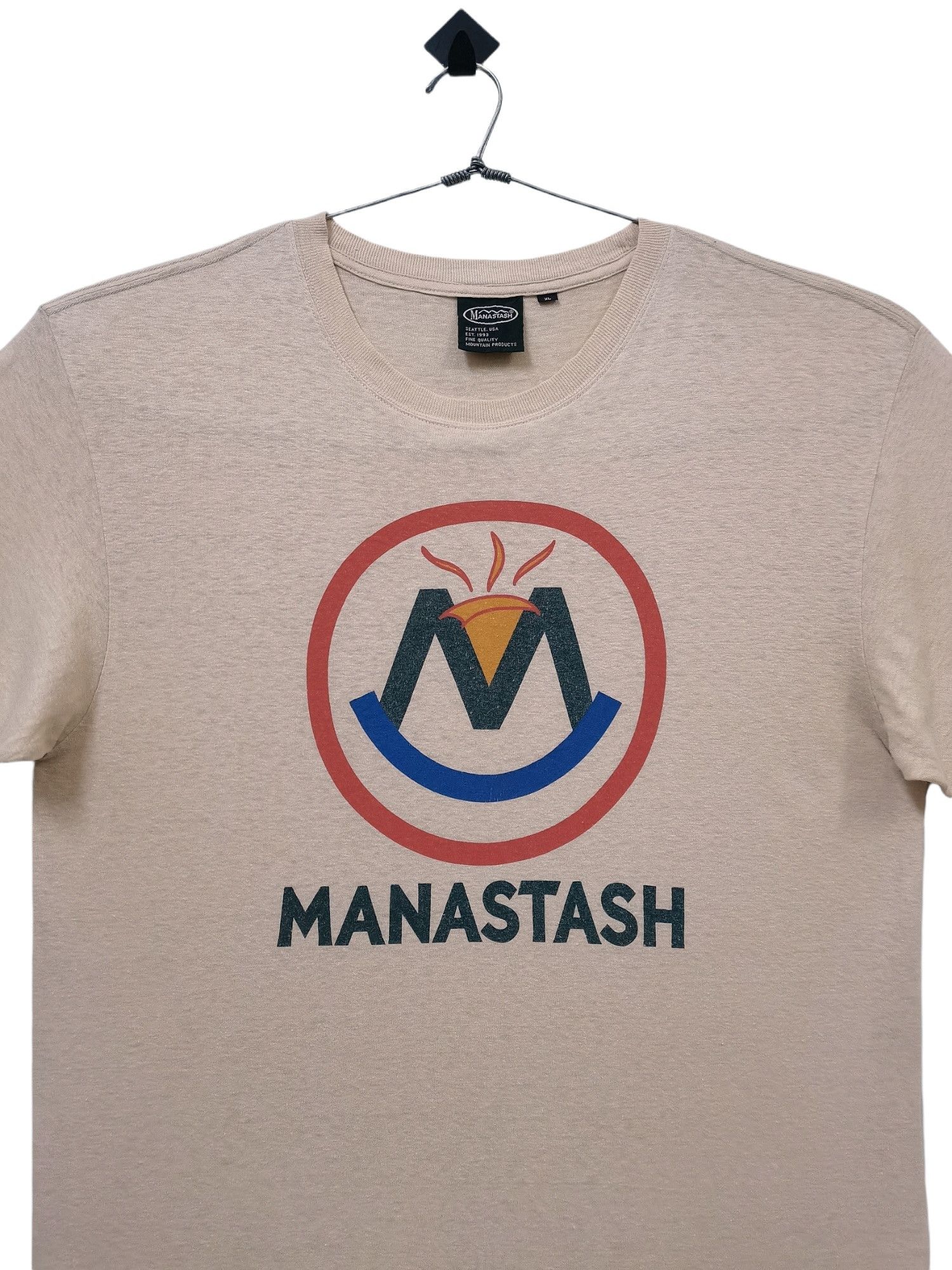Manastash 🔥🔥🔥Manastash PolyCotton Mountarin T-shirt Rare Design Size US XL / EU 56 / 4 - 4 Thumbnail
