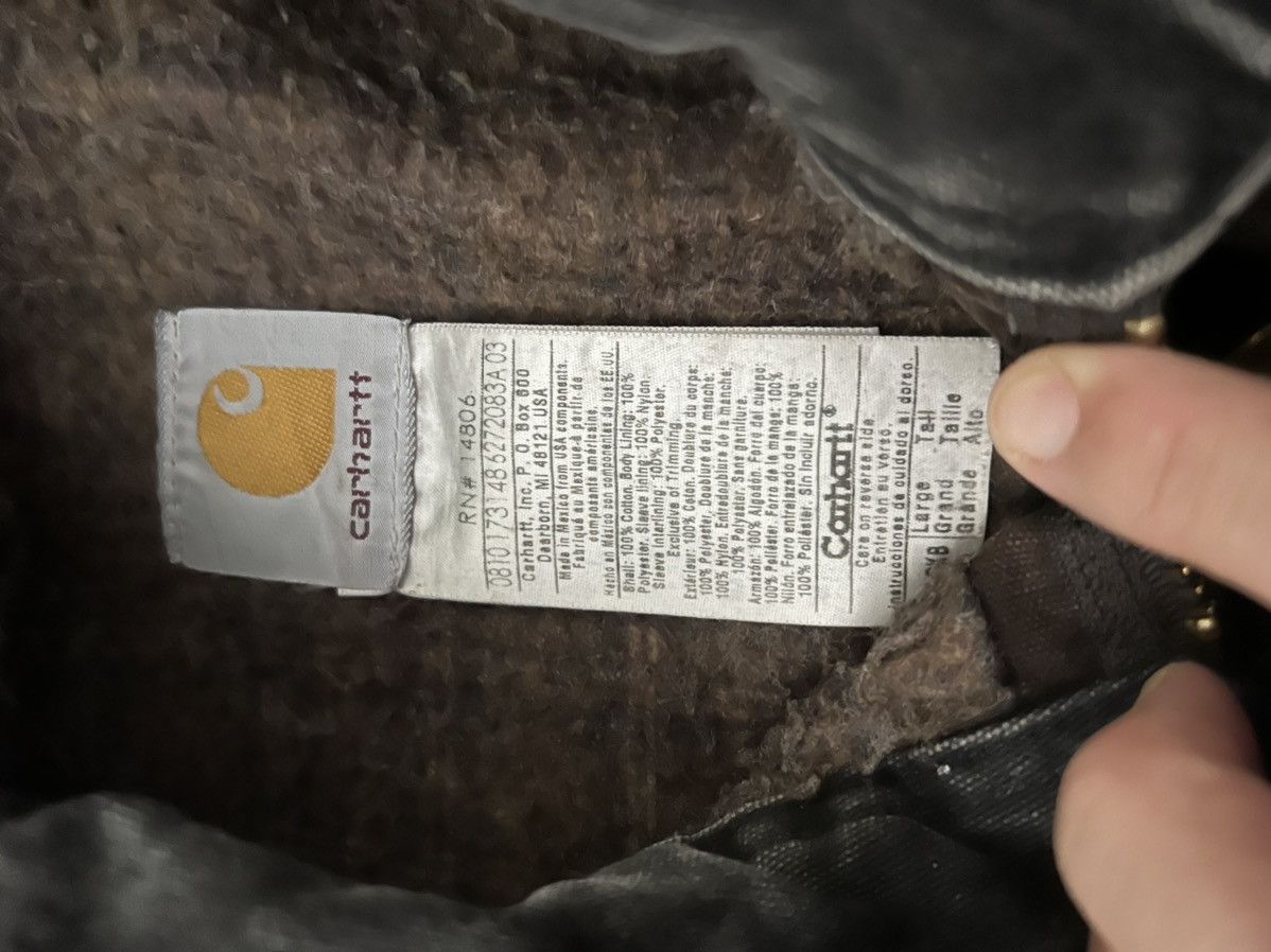 Carhartt Vintage Carhartt Detroit style jacket size large distressed Size US L / EU 52-54 / 3 - 3 Thumbnail