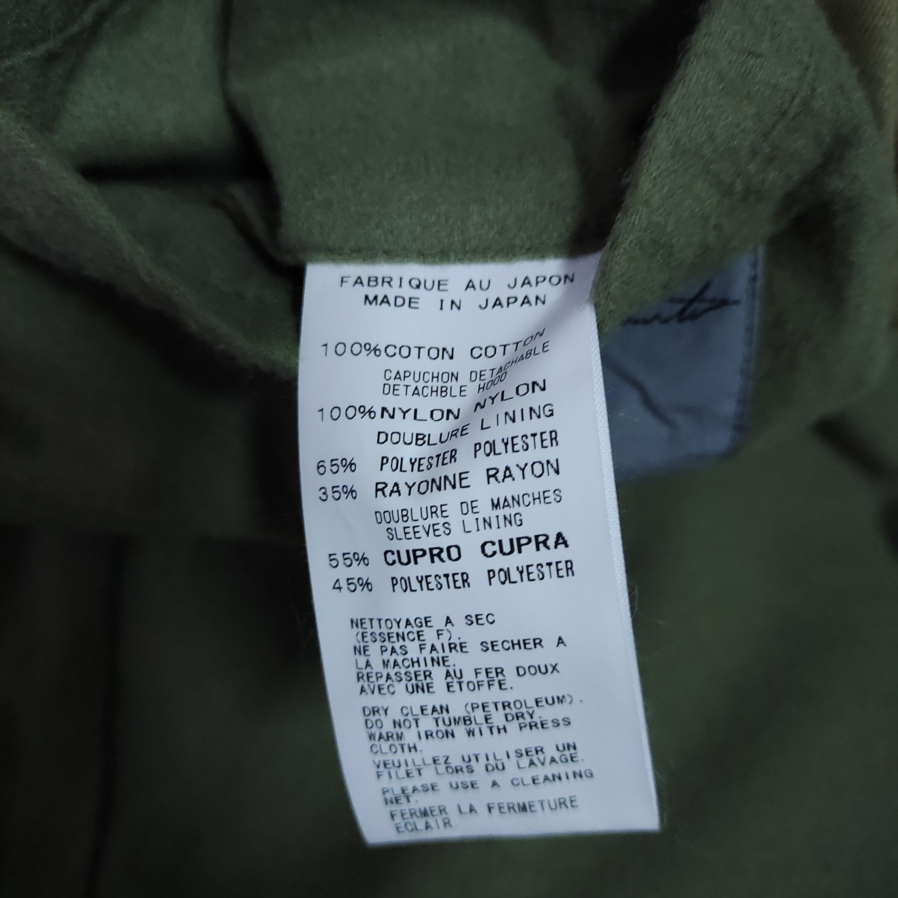 Yohji Yamamoto 2011aw raven m65 jacket | Grailed