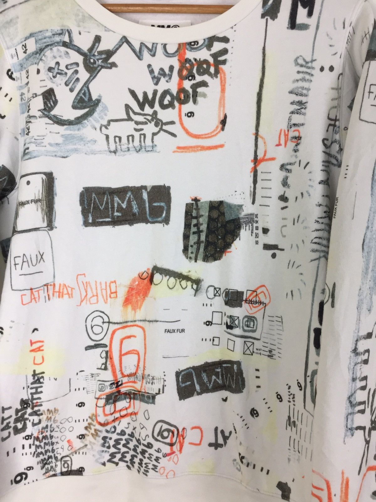 Maison Margiela MM6 Urban Art Print Sweatshir Size US M / EU 48-50 / 2 - 4 Thumbnail