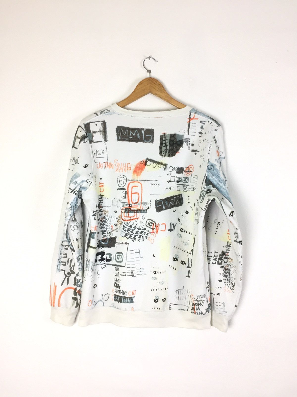 Maison Margiela MM6 Urban Art Print Sweatshir Size US M / EU 48-50 / 2 - 2 Thumbnail