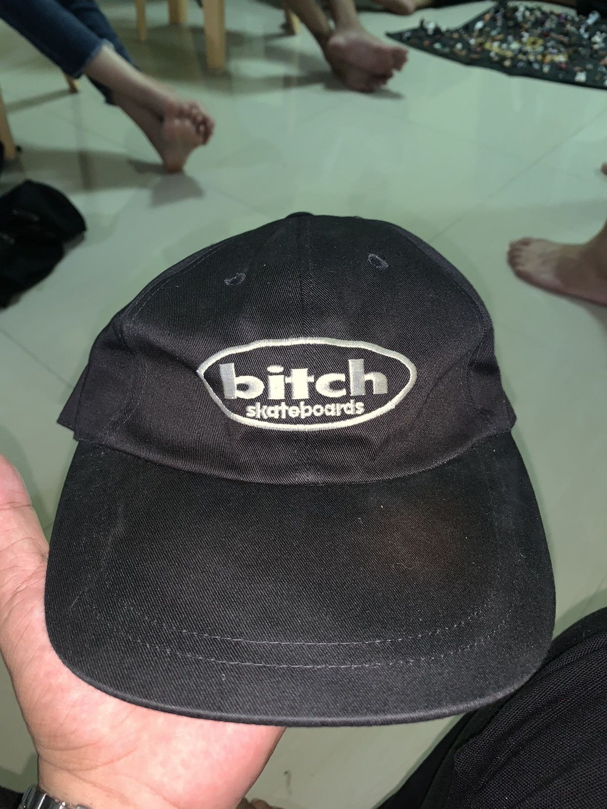 Santa Cruz Skateboards Bitch Skateboard Vintage SnapBack 90's