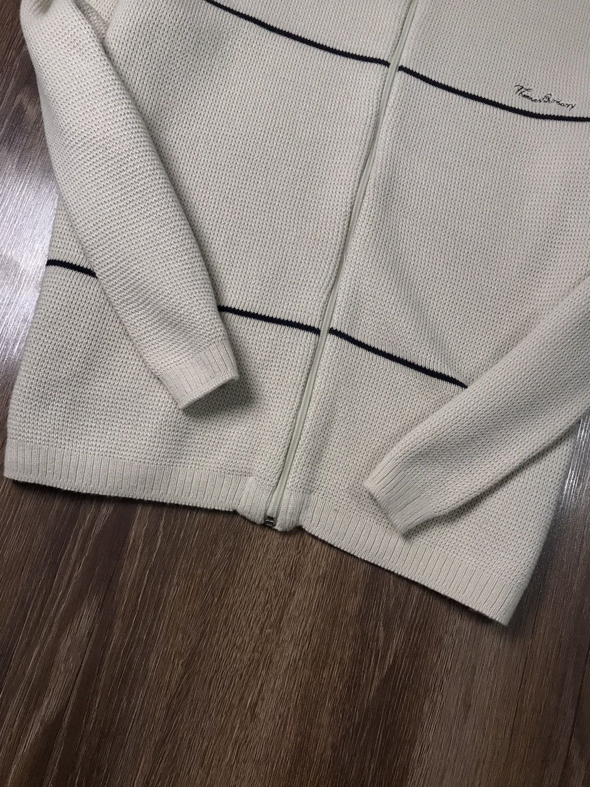Burberry × Burberry Prorsum × Vintage Vintage Thomas Burberry Zip sweater knitwear Size US M / EU 48-50 / 2 - 4 Thumbnail