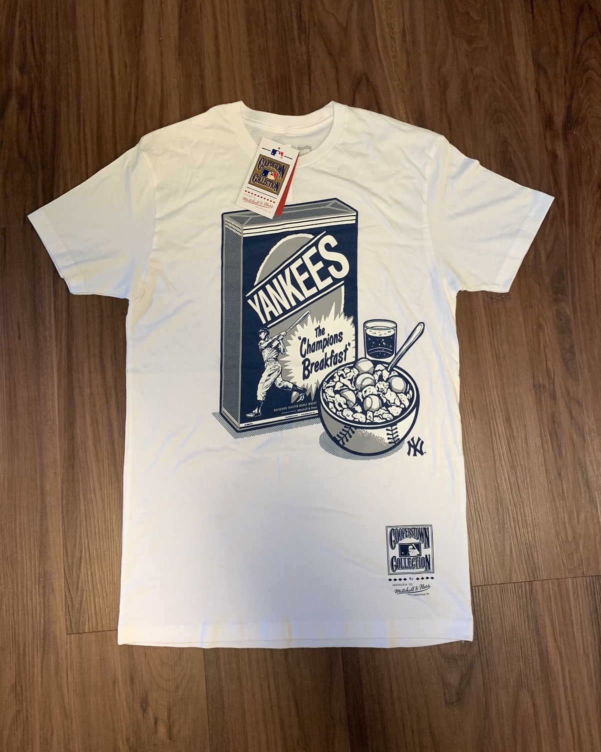 Mitchell & Ness New York Yankees “The Champions Breakfast” Tee