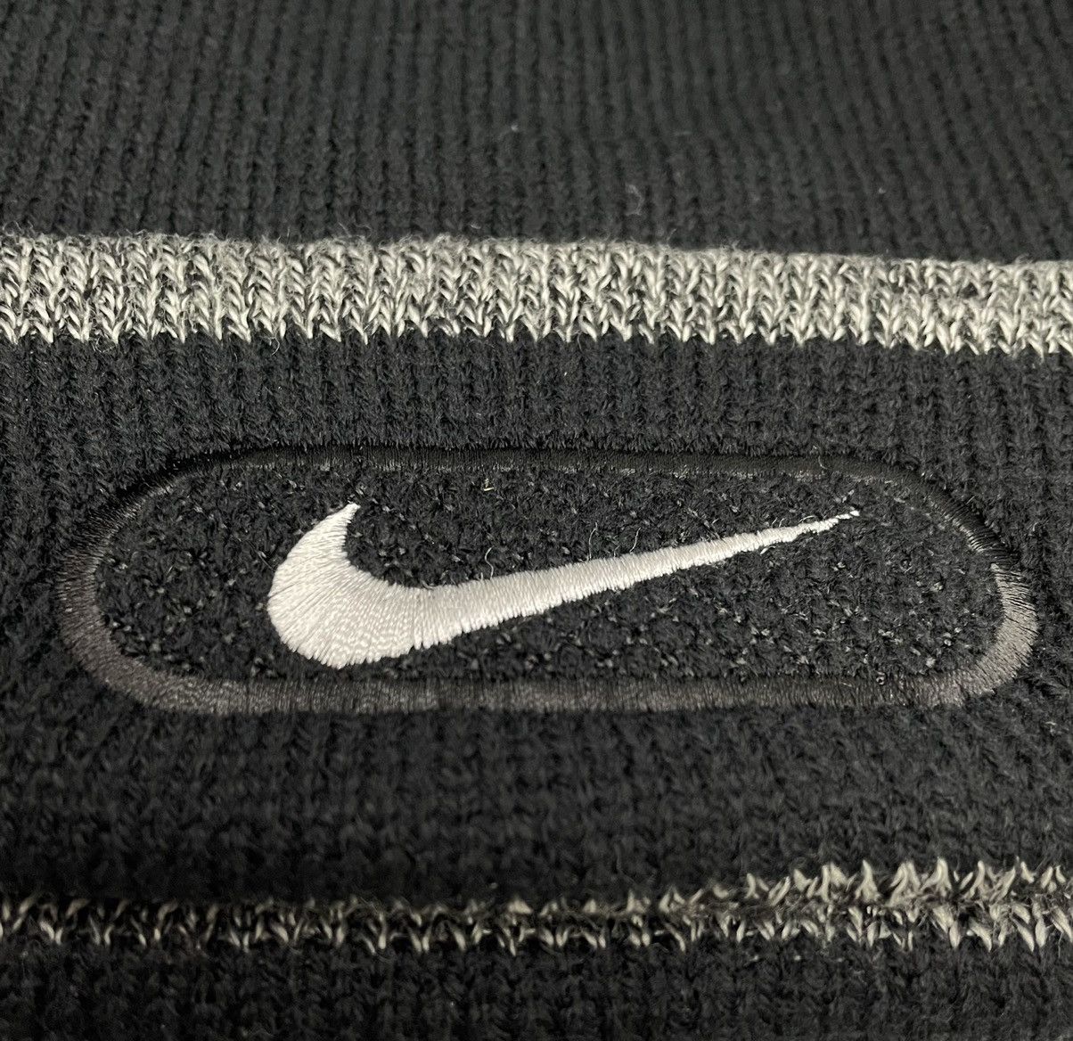 Nike 90’s NIKE Center Swoosh Embroidery Acrylic Beanie Size ONE SIZE - 5 Thumbnail
