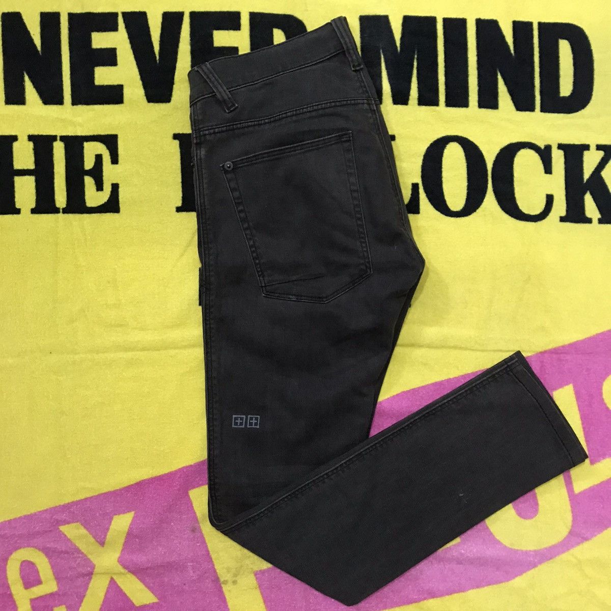 Japanese Brand × Ksubi KSUBI VAN WINKLE WILD DOG SKINNY JEANS W28 