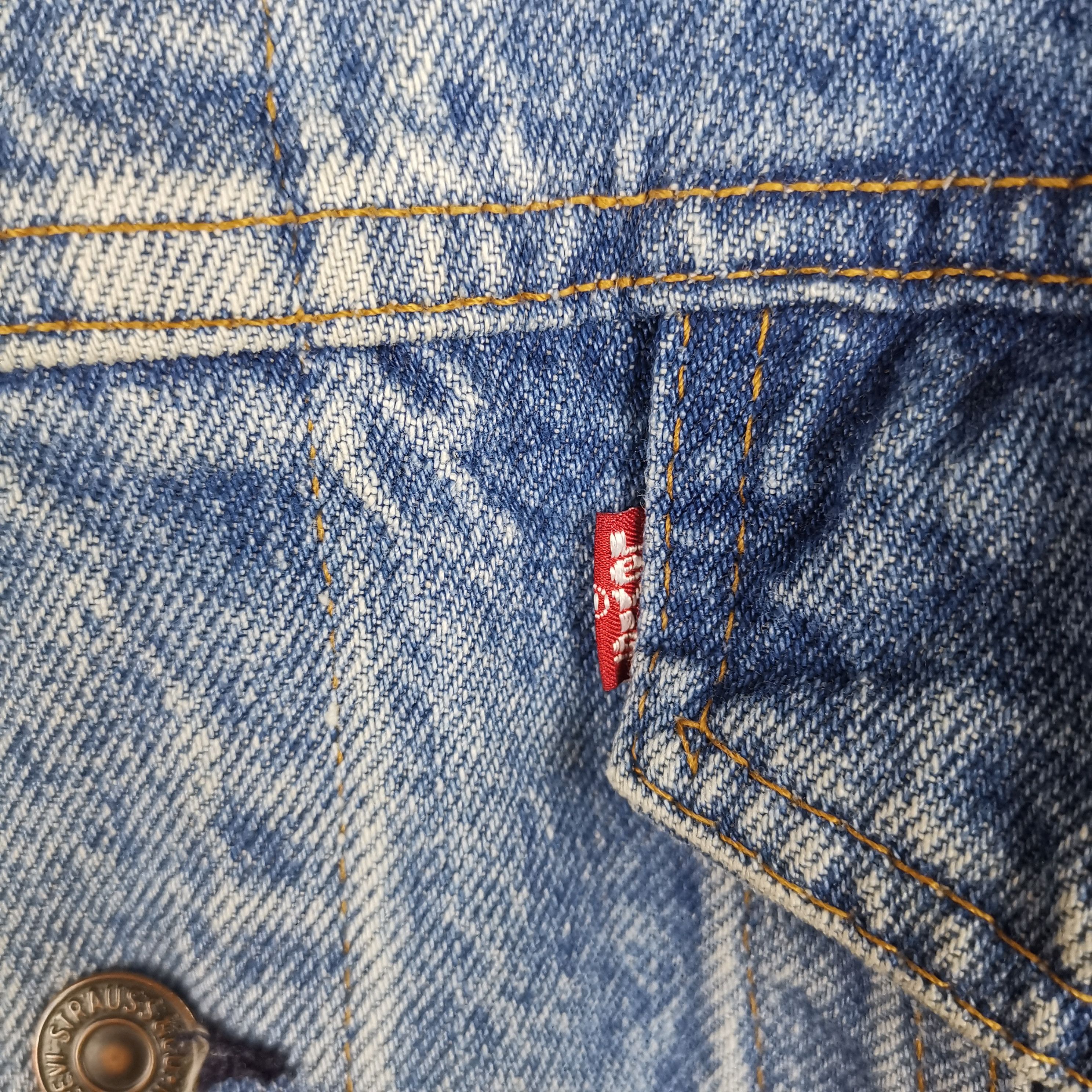 Levi's Levi's vintage 80s 90s blue denim rare made in USA jacket Size US L / EU 52-54 / 3 - 6 Thumbnail