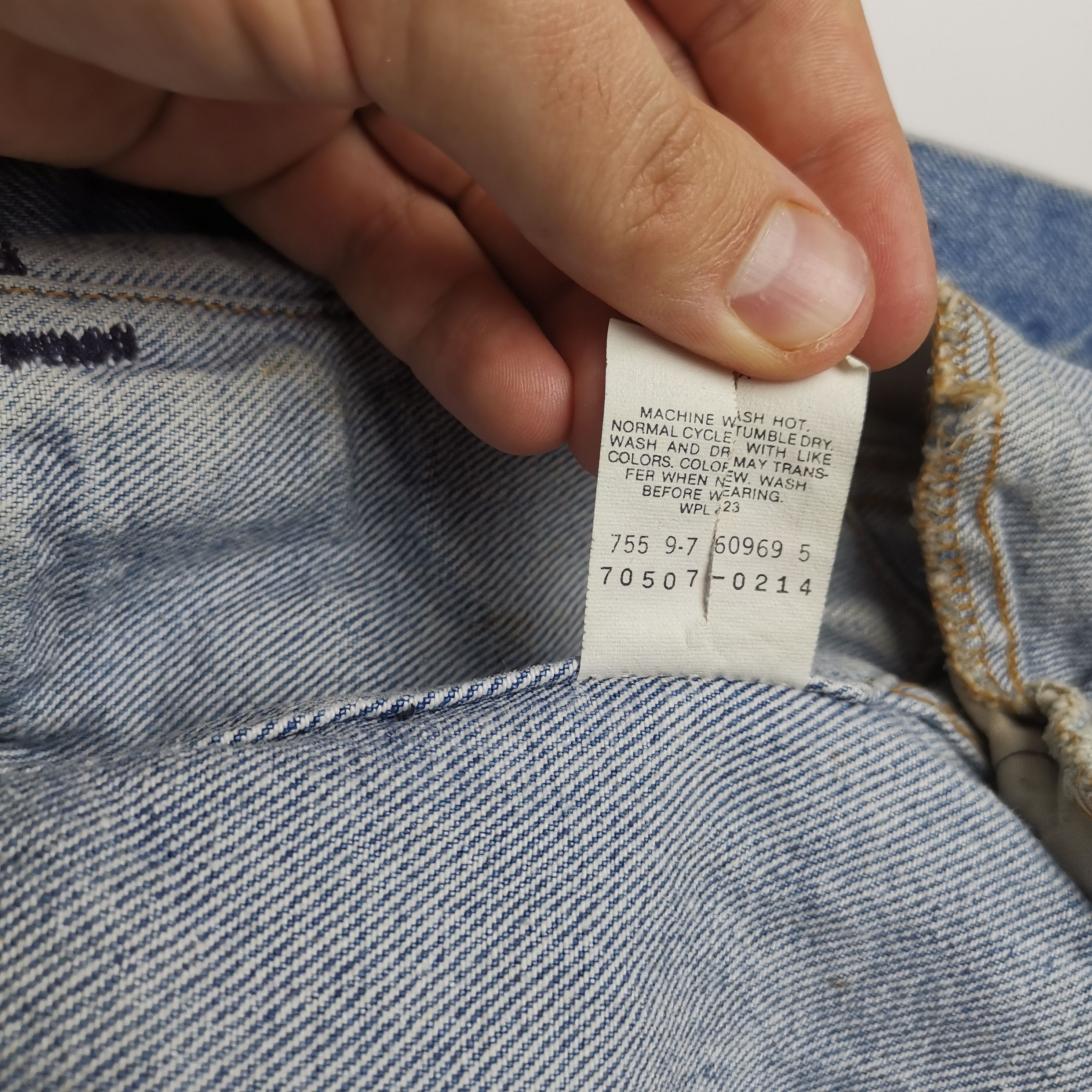 Levi's Levi's vintage 80s 90s blue denim rare made in USA jacket Size US L / EU 52-54 / 3 - 10 Thumbnail