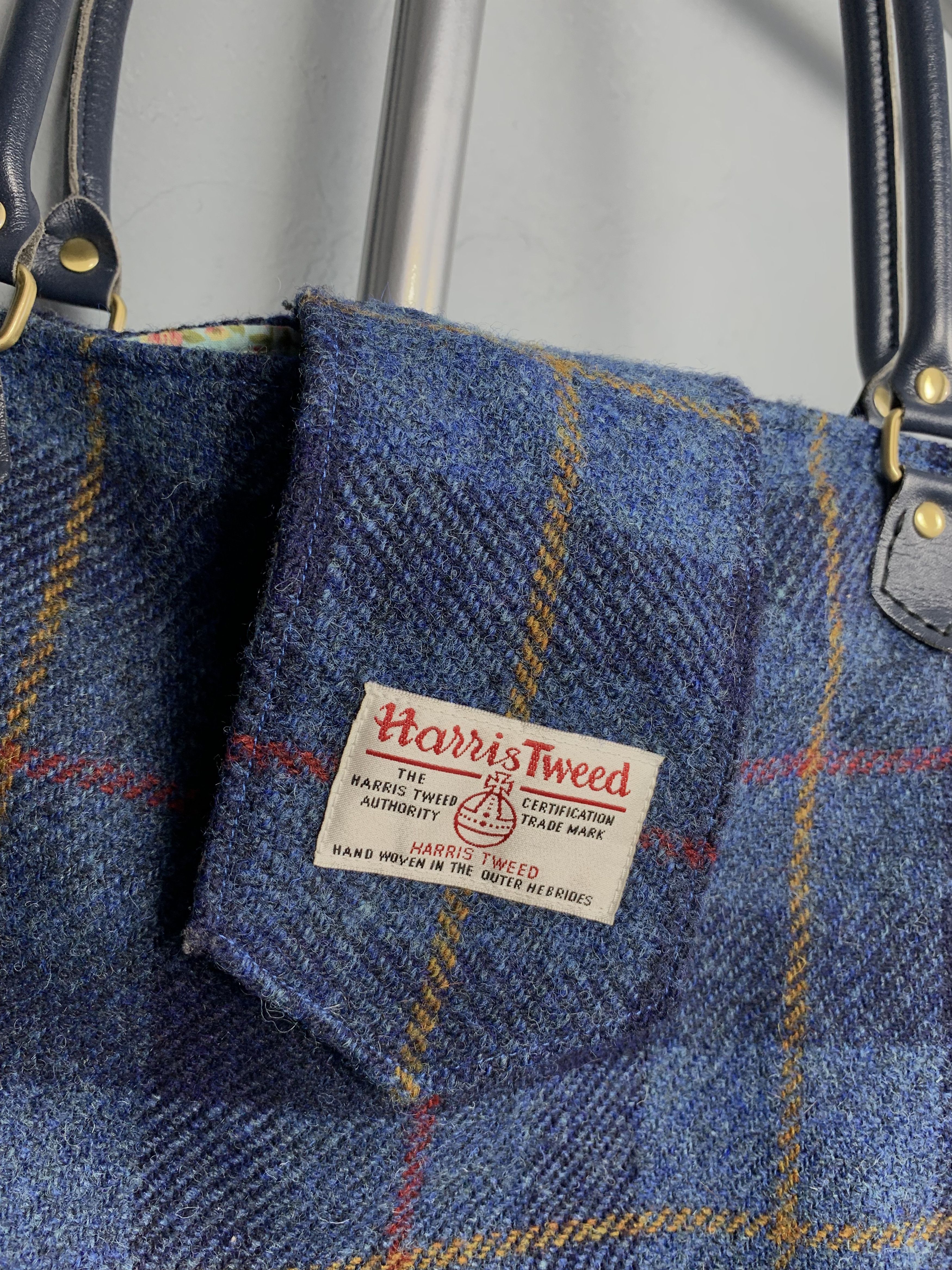 Harris Tweed × Vintage Harris Tweed Vintage Wool Handbag Bag Size ONE SIZE - 2 Thumbnail