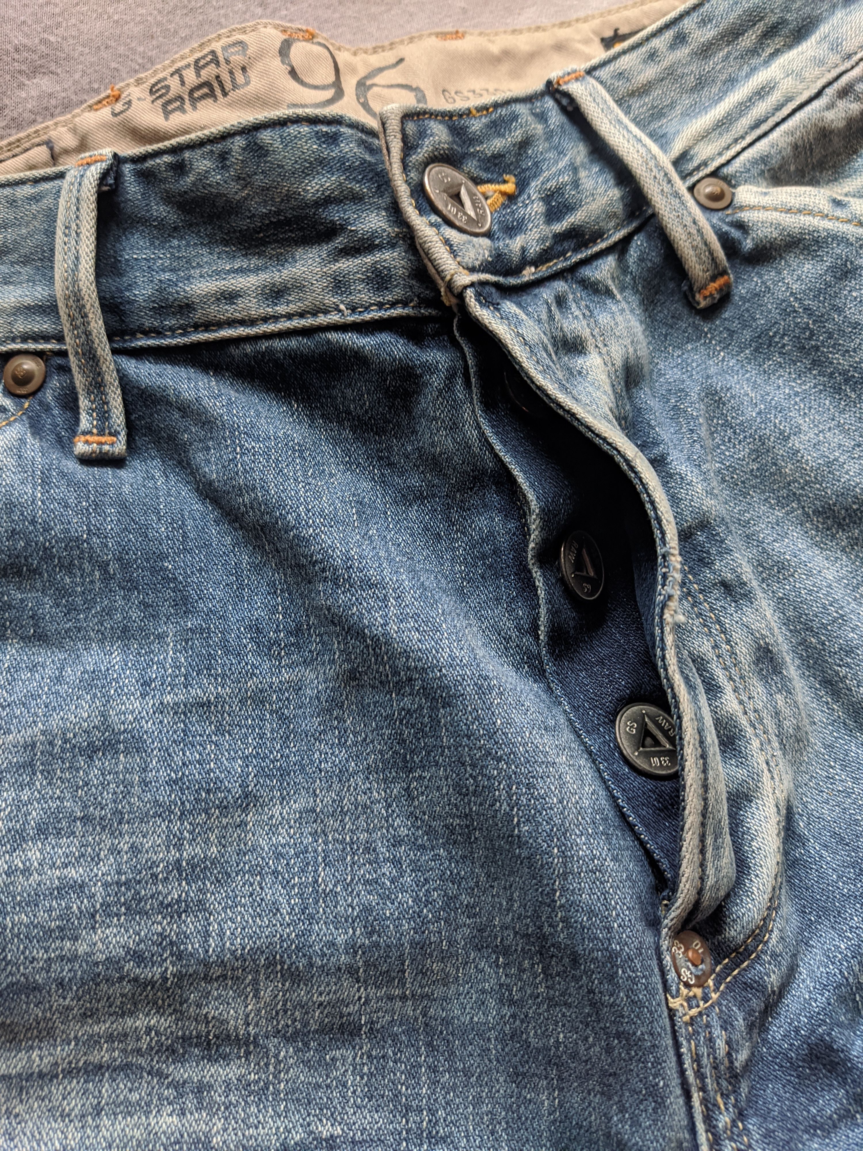 G-Star G Star raw 96 denim jeans Size US 28 / EU 44 - 8 Thumbnail