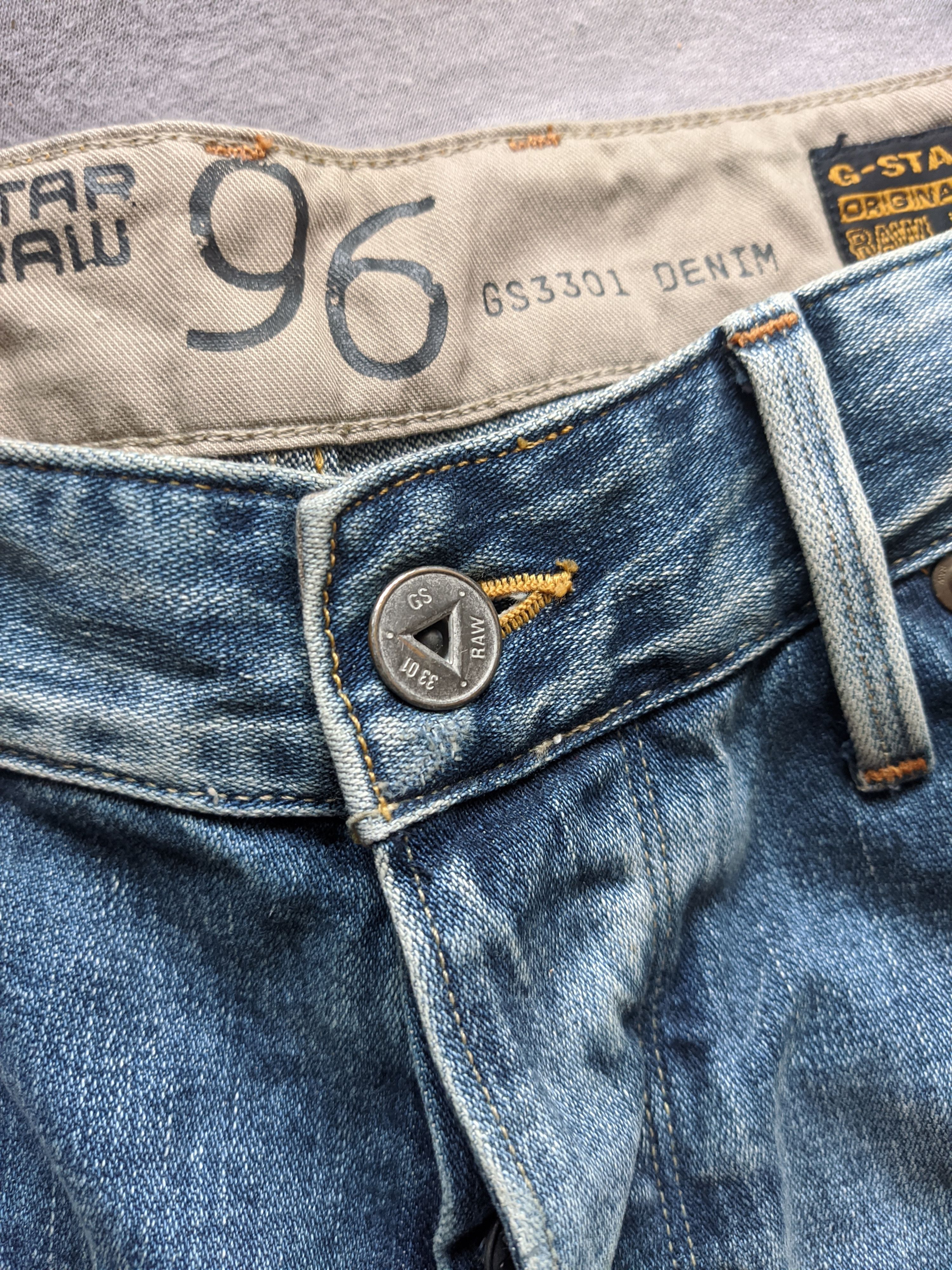 G-Star G Star raw 96 denim jeans Size US 28 / EU 44 - 7 Thumbnail