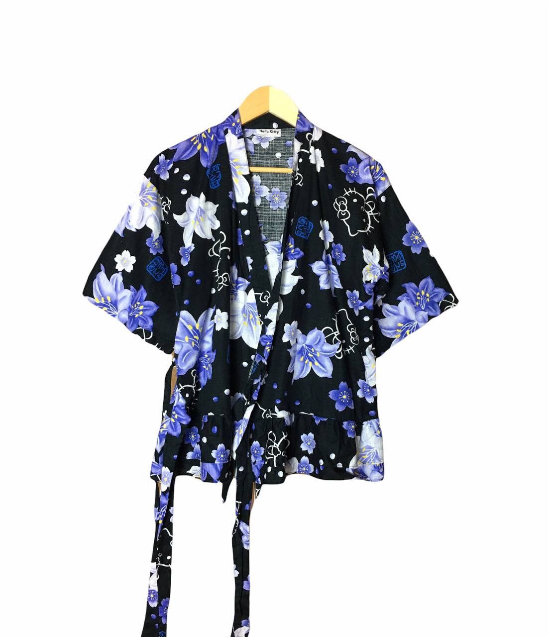 Hello Kitty Cotton Printed Kimono Japanese Brand