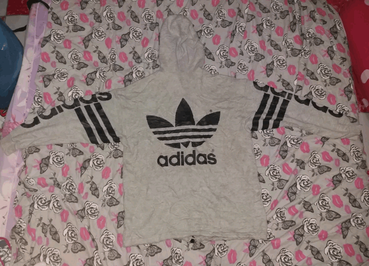 Adidas VINTAGE ADIDIAS BIG LOGO HOODIE Size US L / EU 52-54 / 3 - 3 Thumbnail
