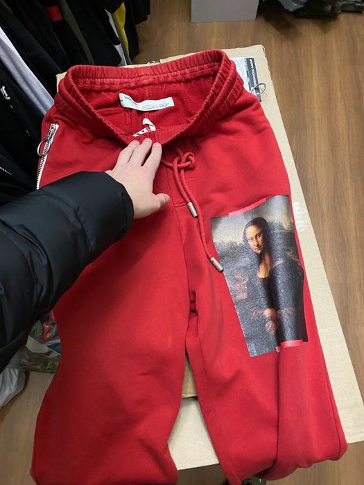 Off white hotsell mona lisa pants