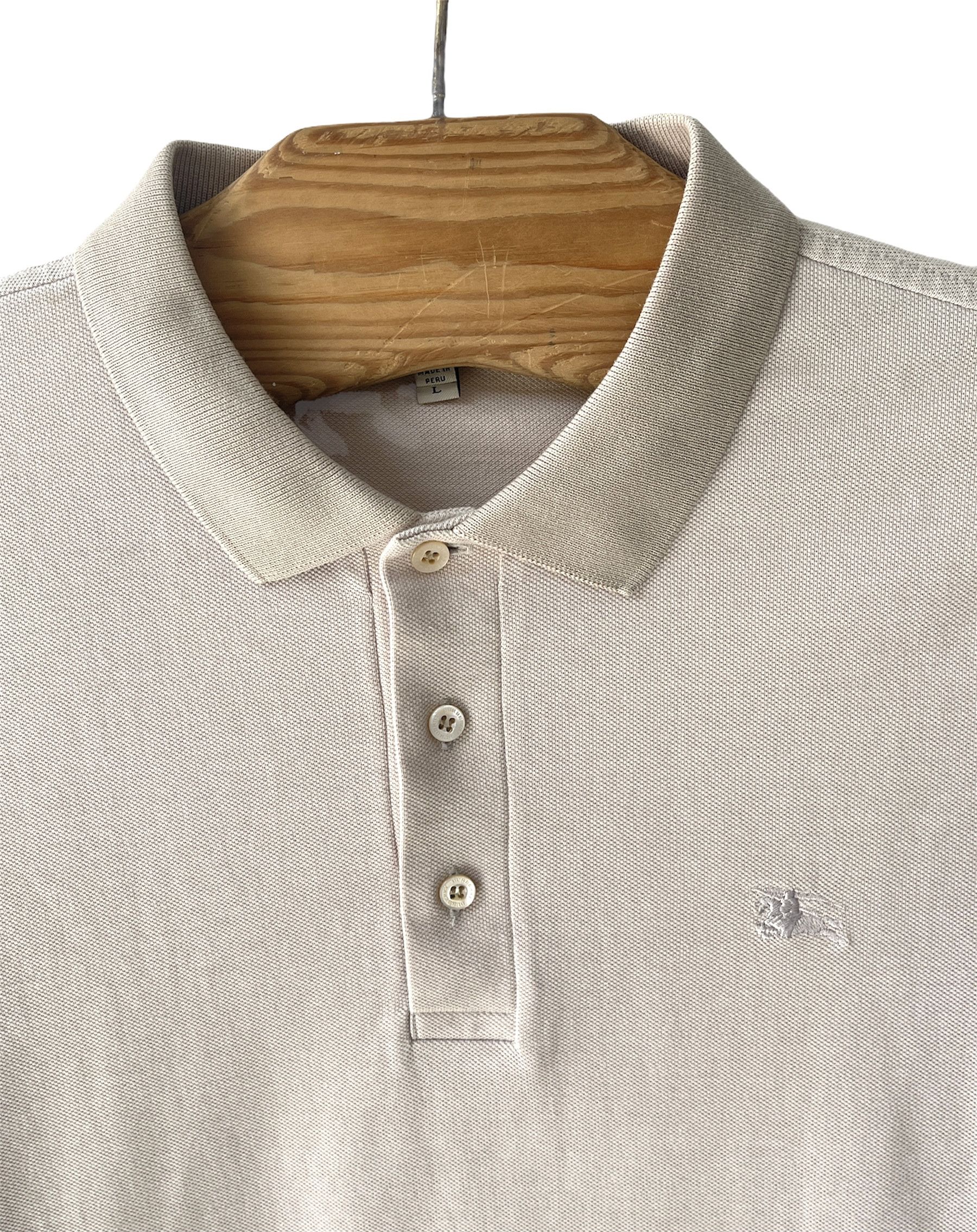 Burberry 🔥 Burberry London polo tshirt beige size S nova check Size US S / EU 44-46 / 1 - 2 Thumbnail
